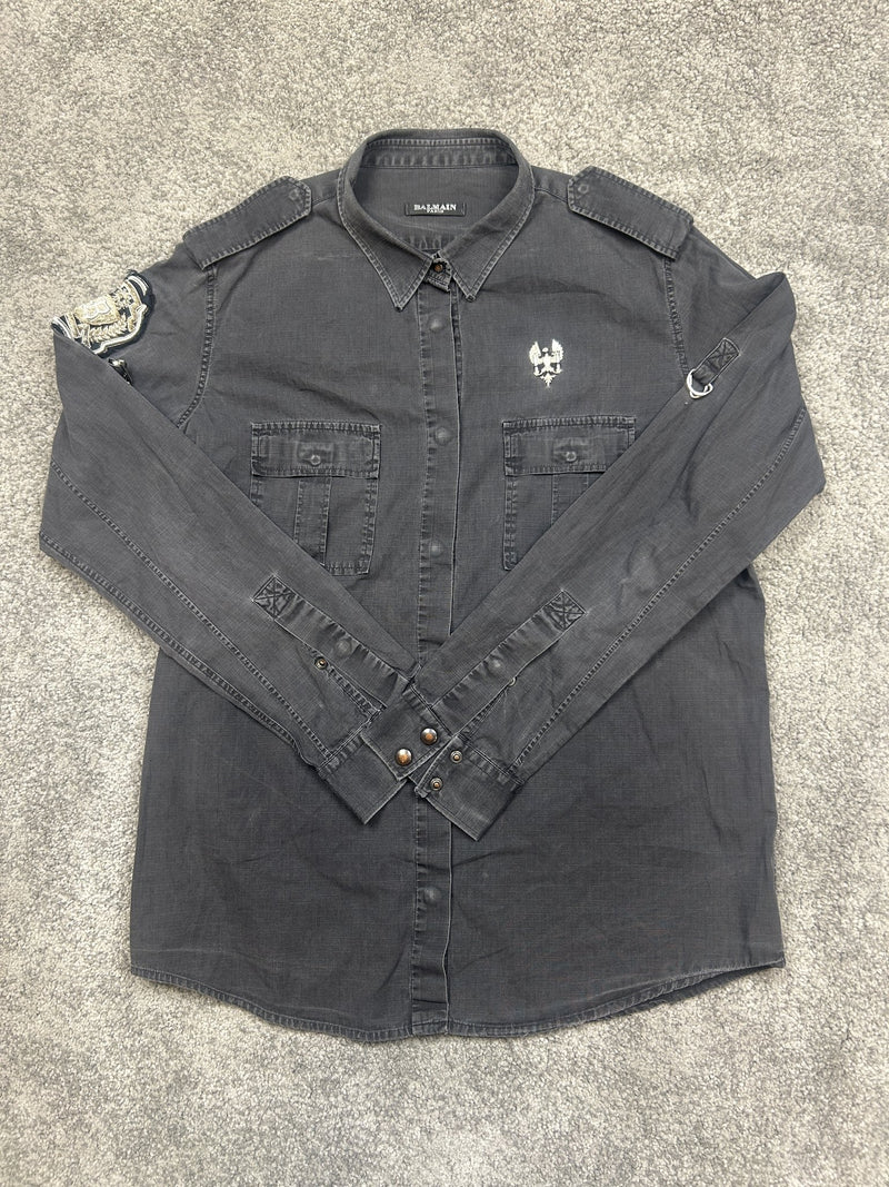 Camicia Balmain Grigio M