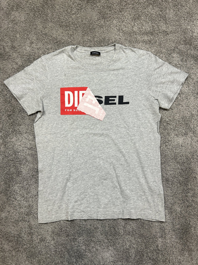 T-shirt Diesel Grigio M