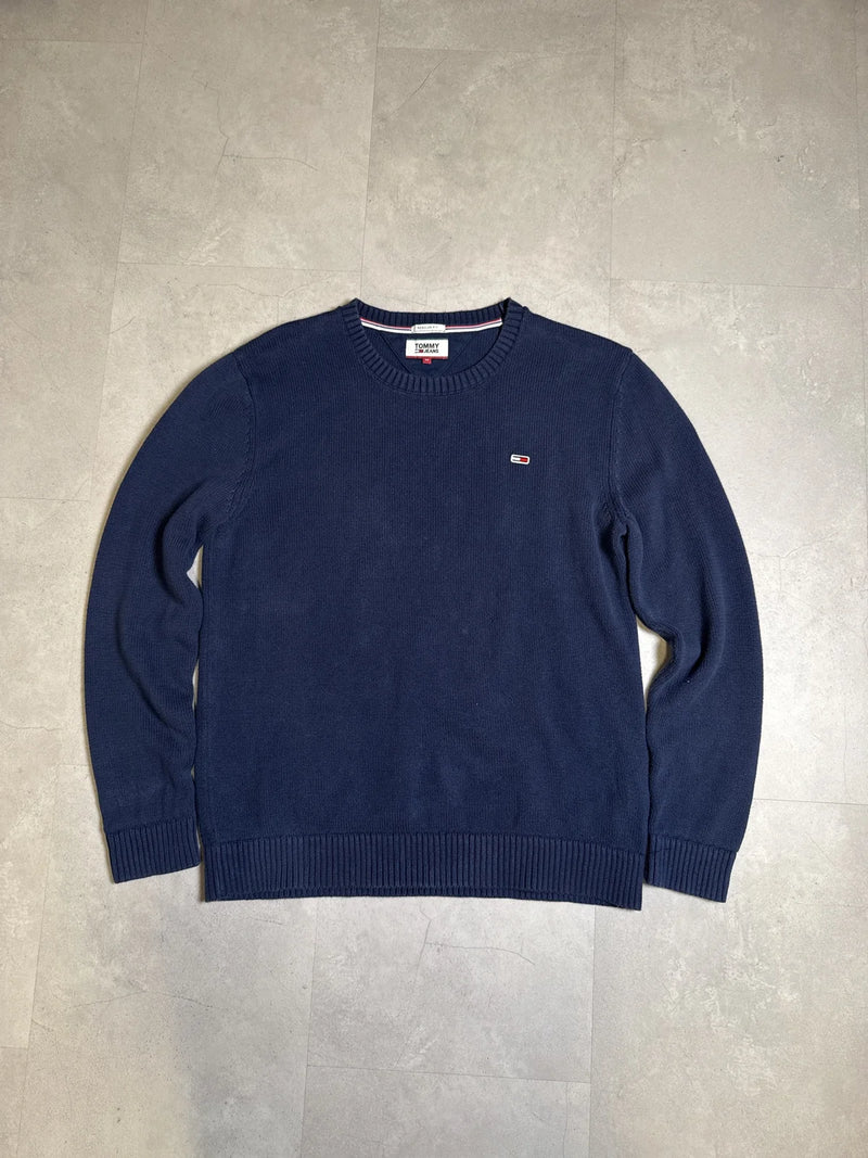 Tommy Hilfiger Maglione Regular Fit Blu – photo 1