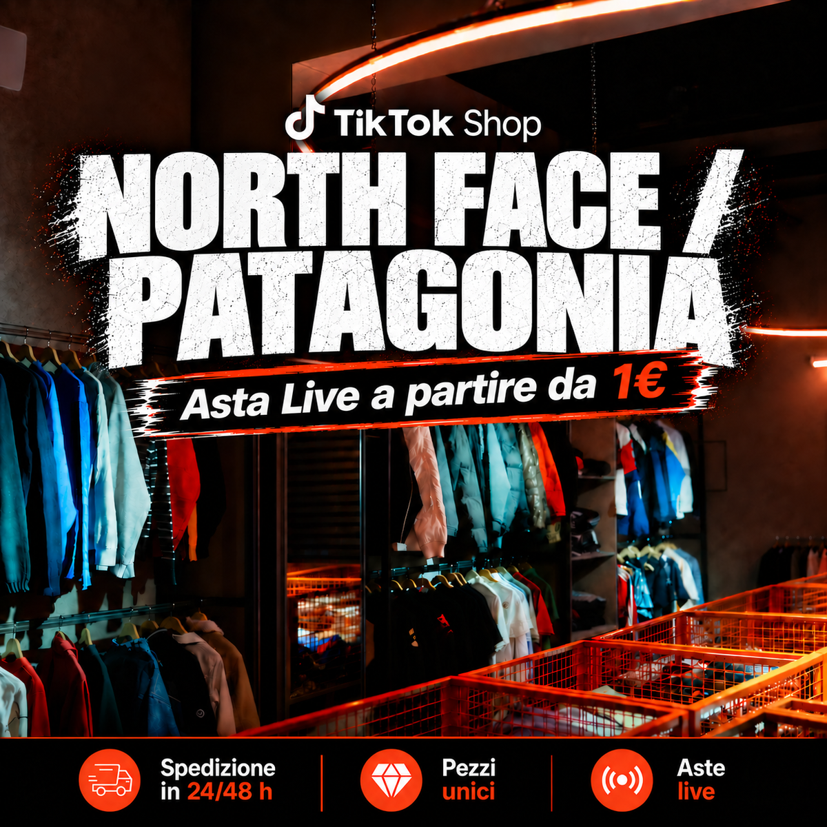 Abbigliamento North Face & Patagonia