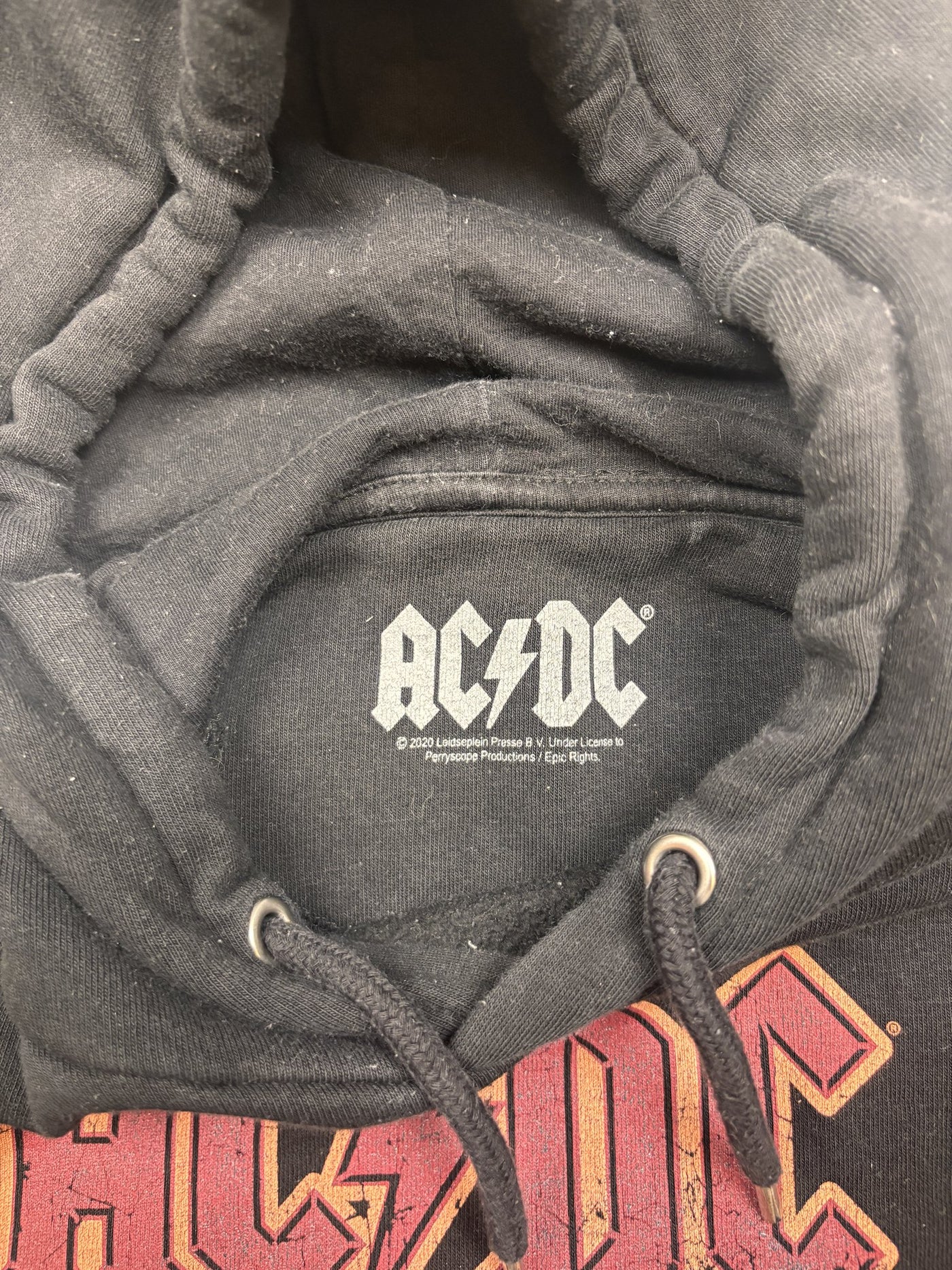 Felpa AC/DC Nero M