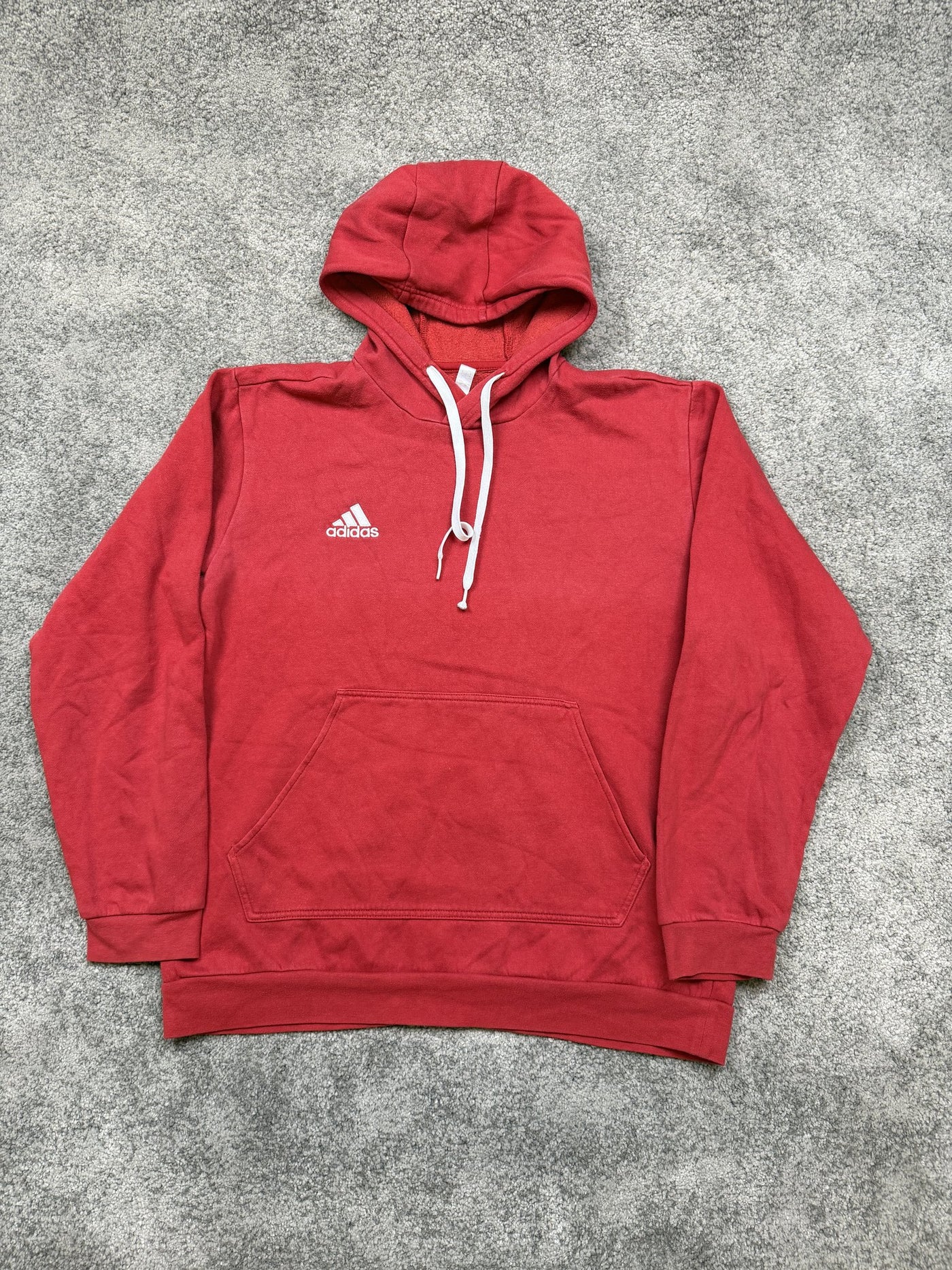 Felpa Adidas Rosso L