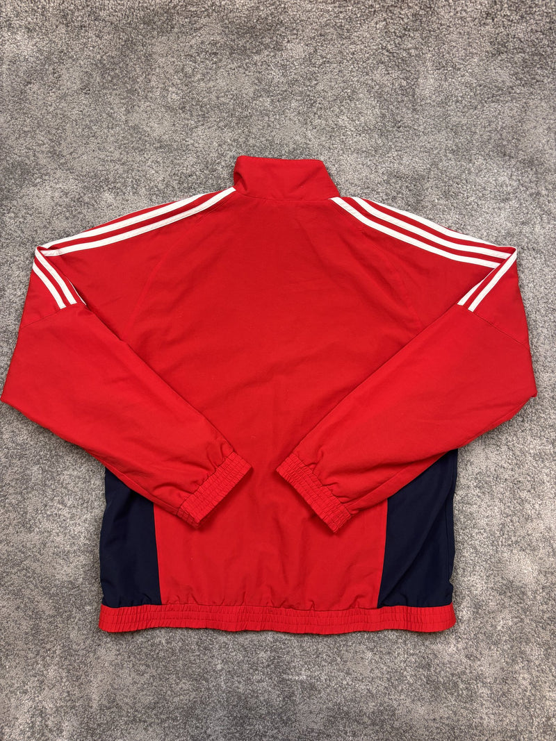 Felpa Adidas Rosso L