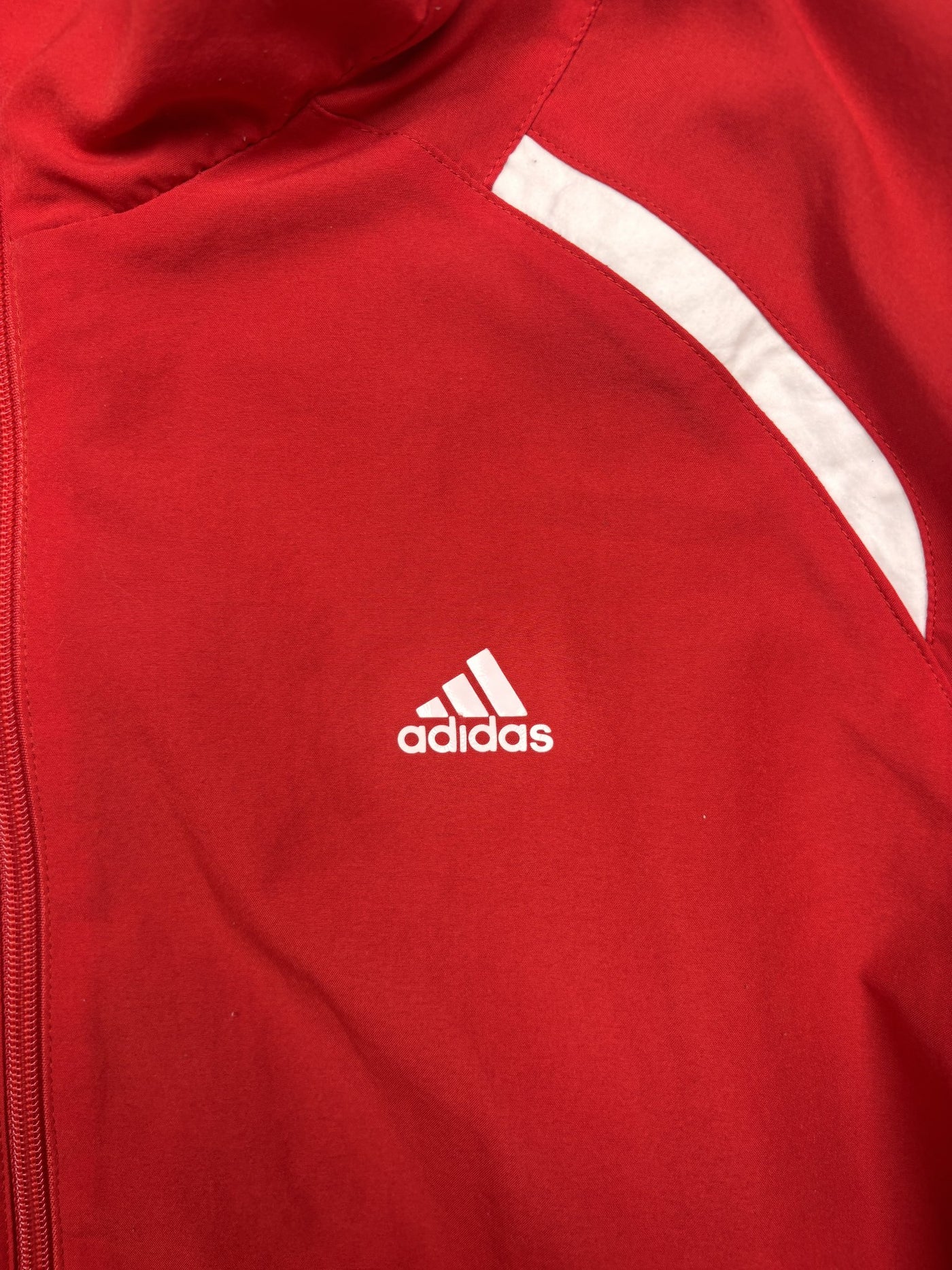 Felpa Adidas Rosso L
