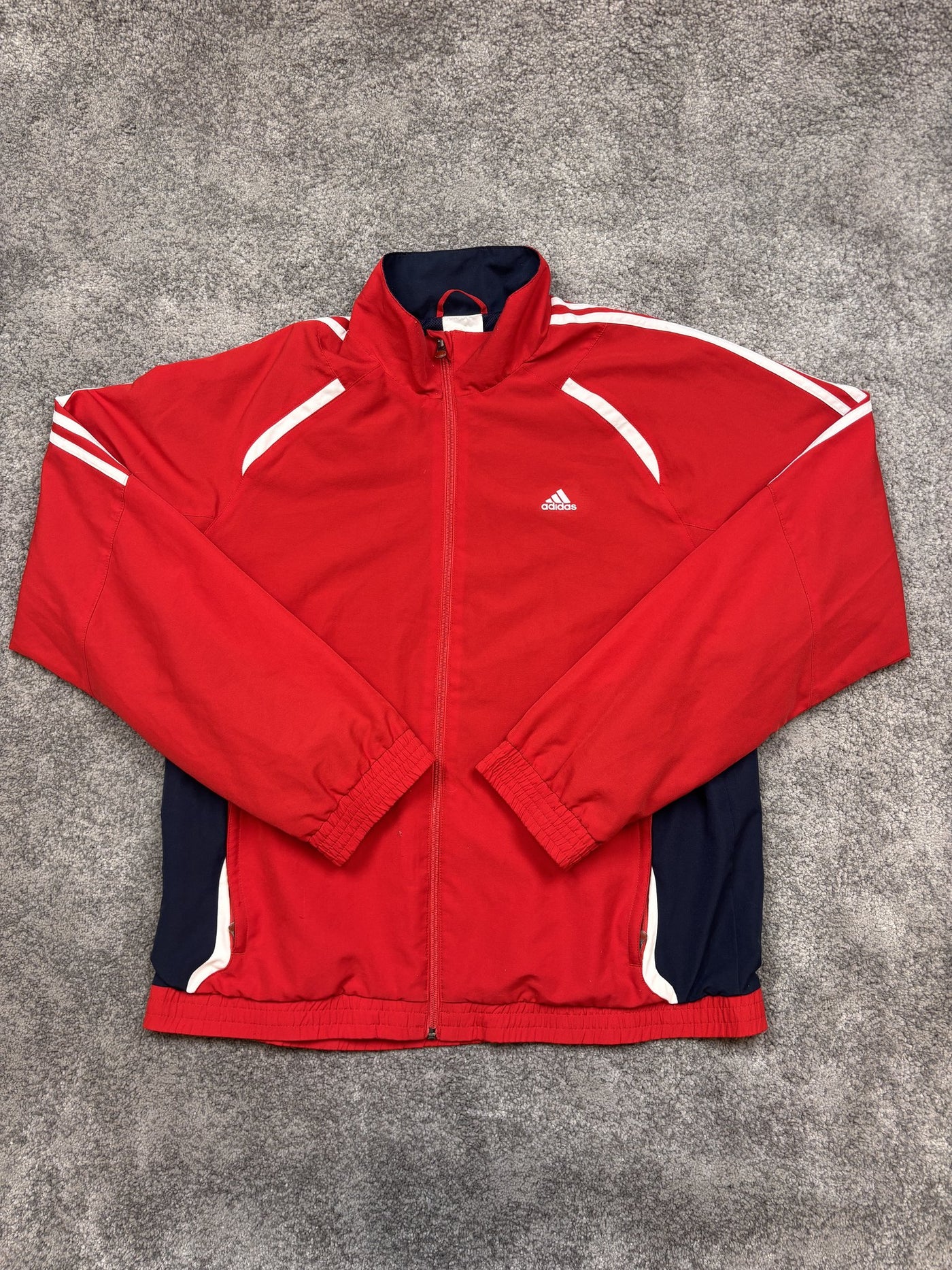 Felpa Adidas Rosso L