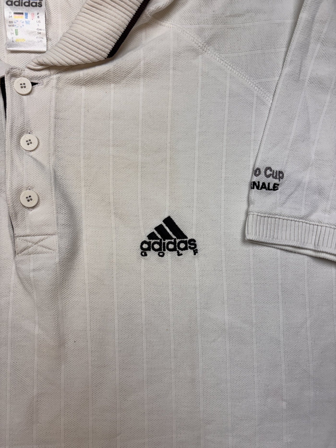 Polo adidas Bianco XL