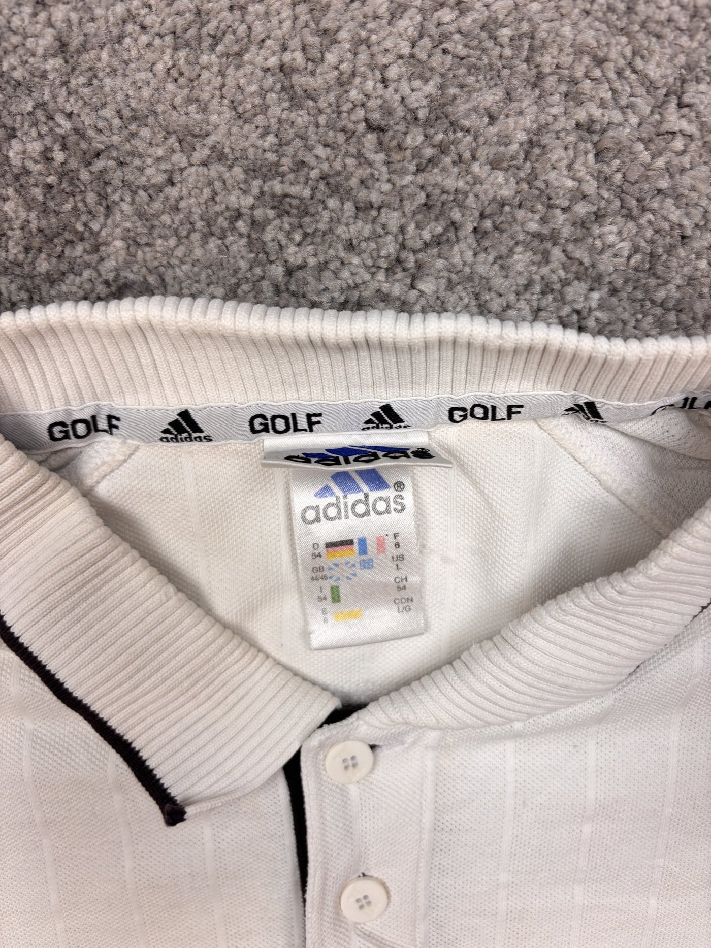 Polo adidas Bianco XL