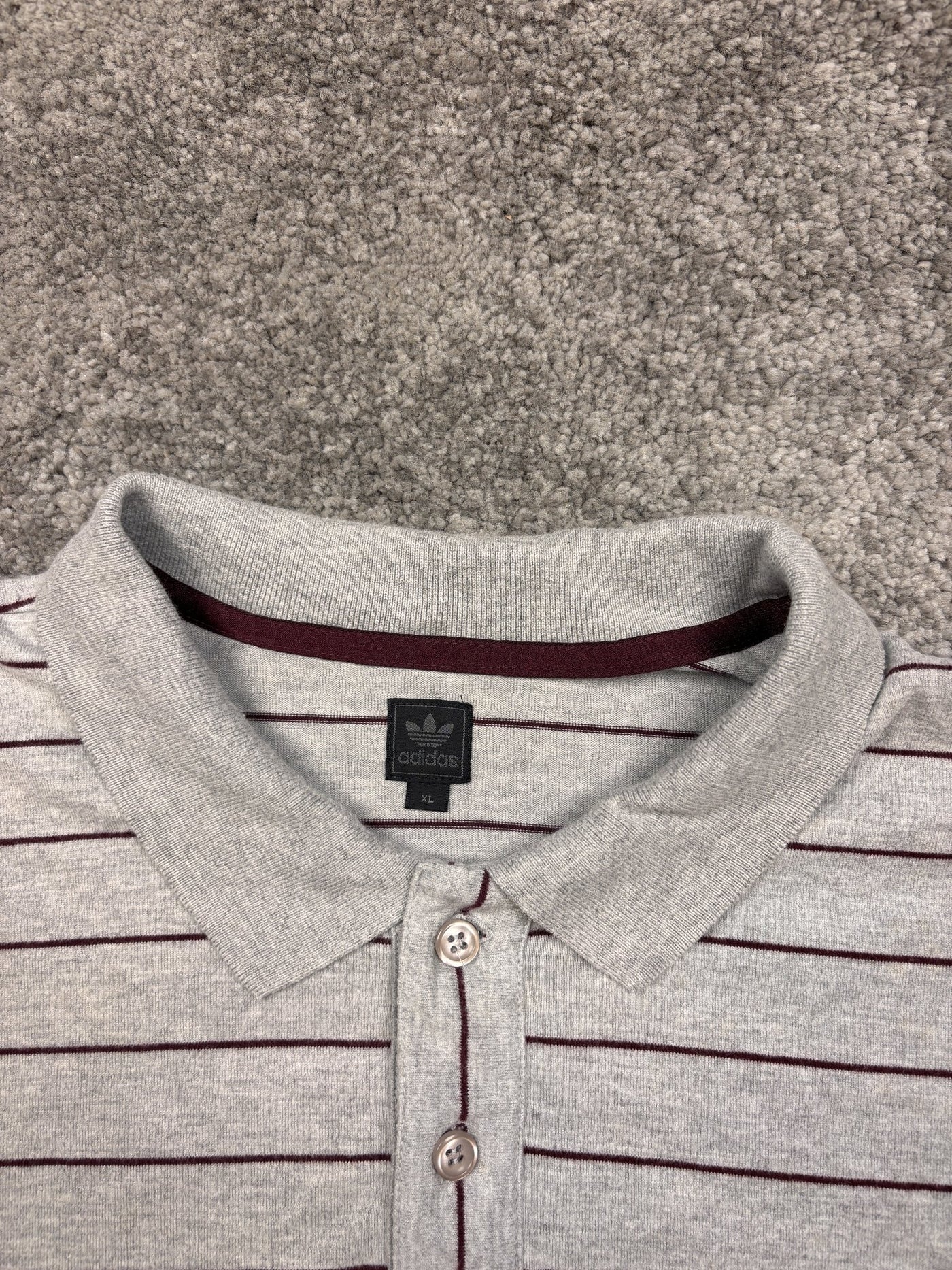 Polo Adidas Grigio XL