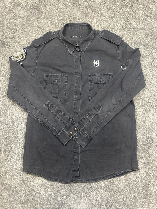 Camicia Balmain Grigio M