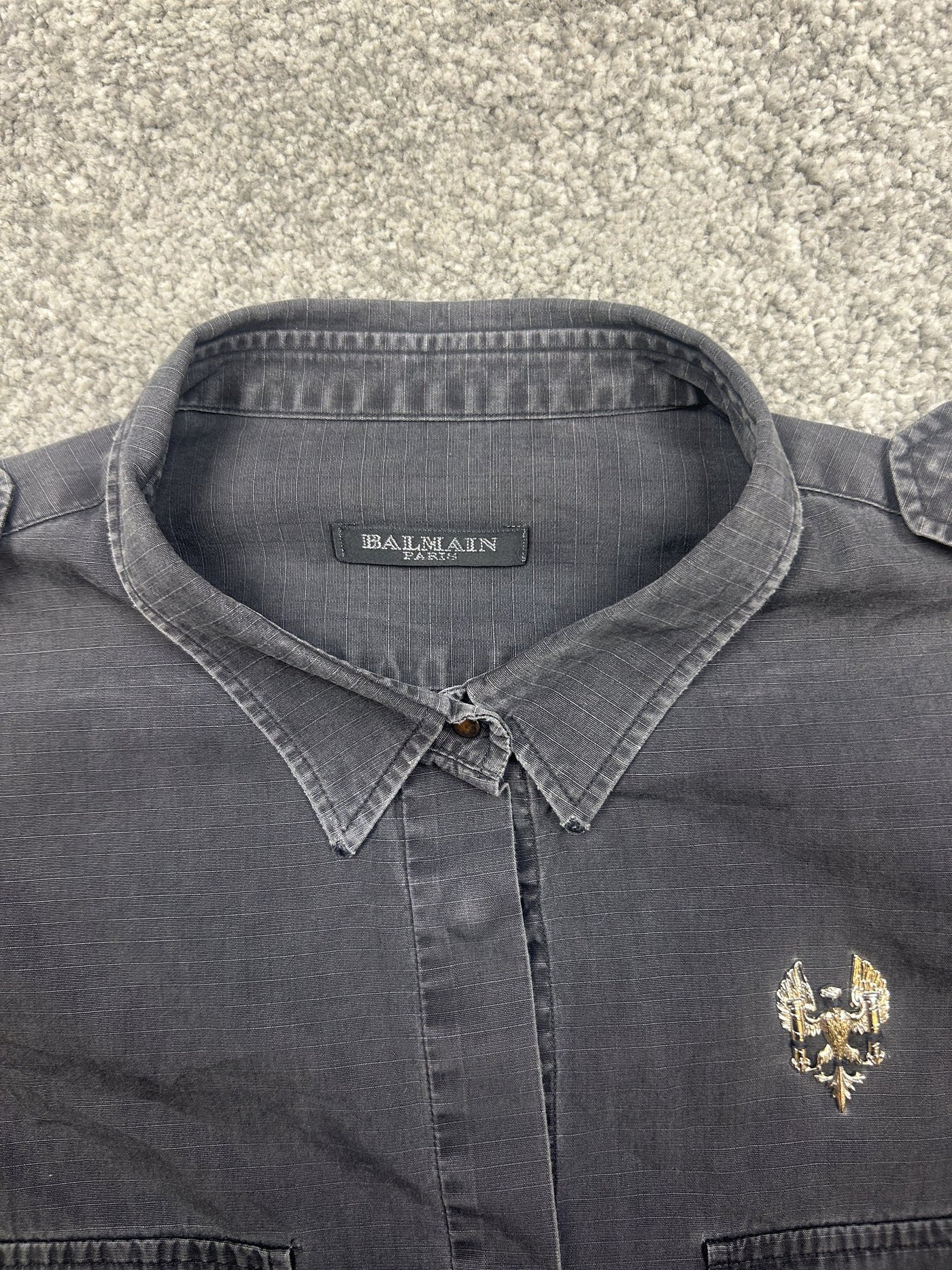 Camicia Balmain Grigio M