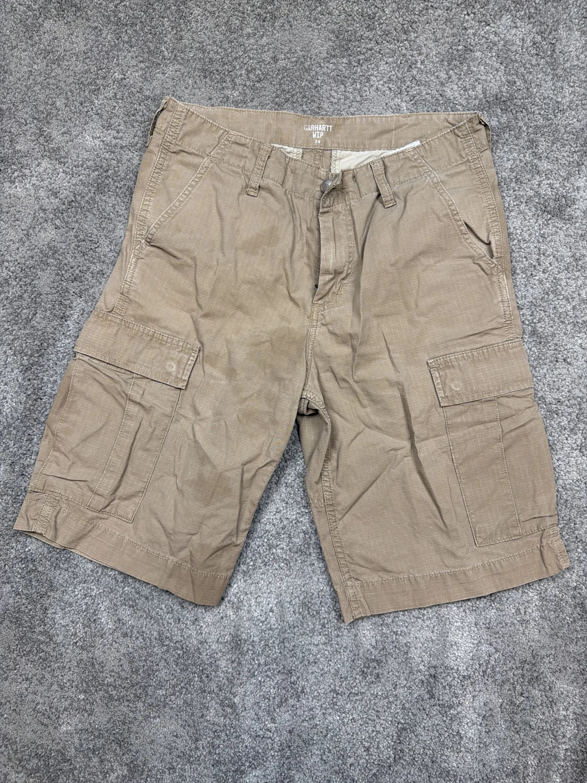 Carhartt Bermuda Shorts Cargo Beige con Tasche – photo 2