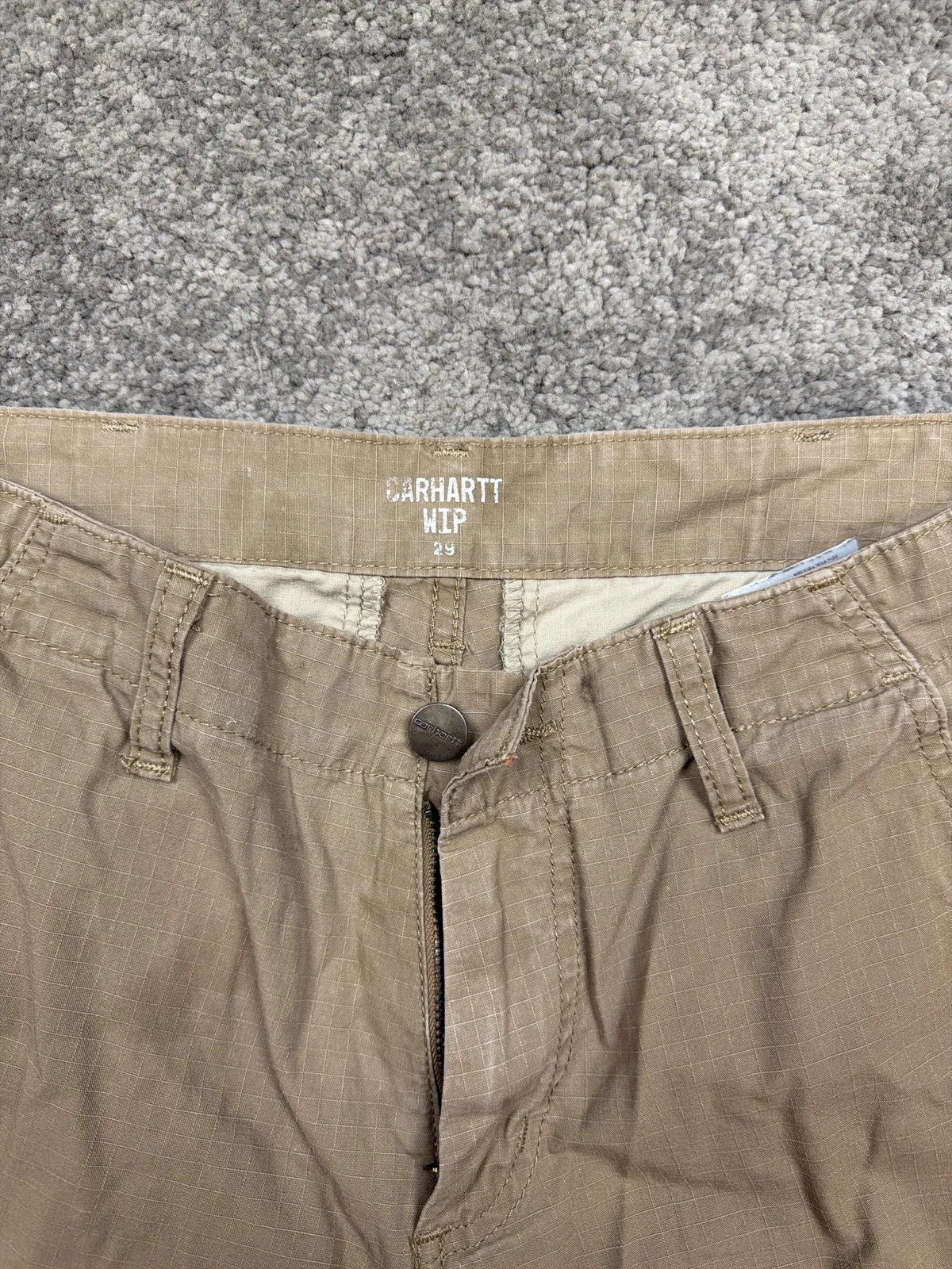 Carhartt Bermuda Shorts Cargo Beige con Tasche – photo 6