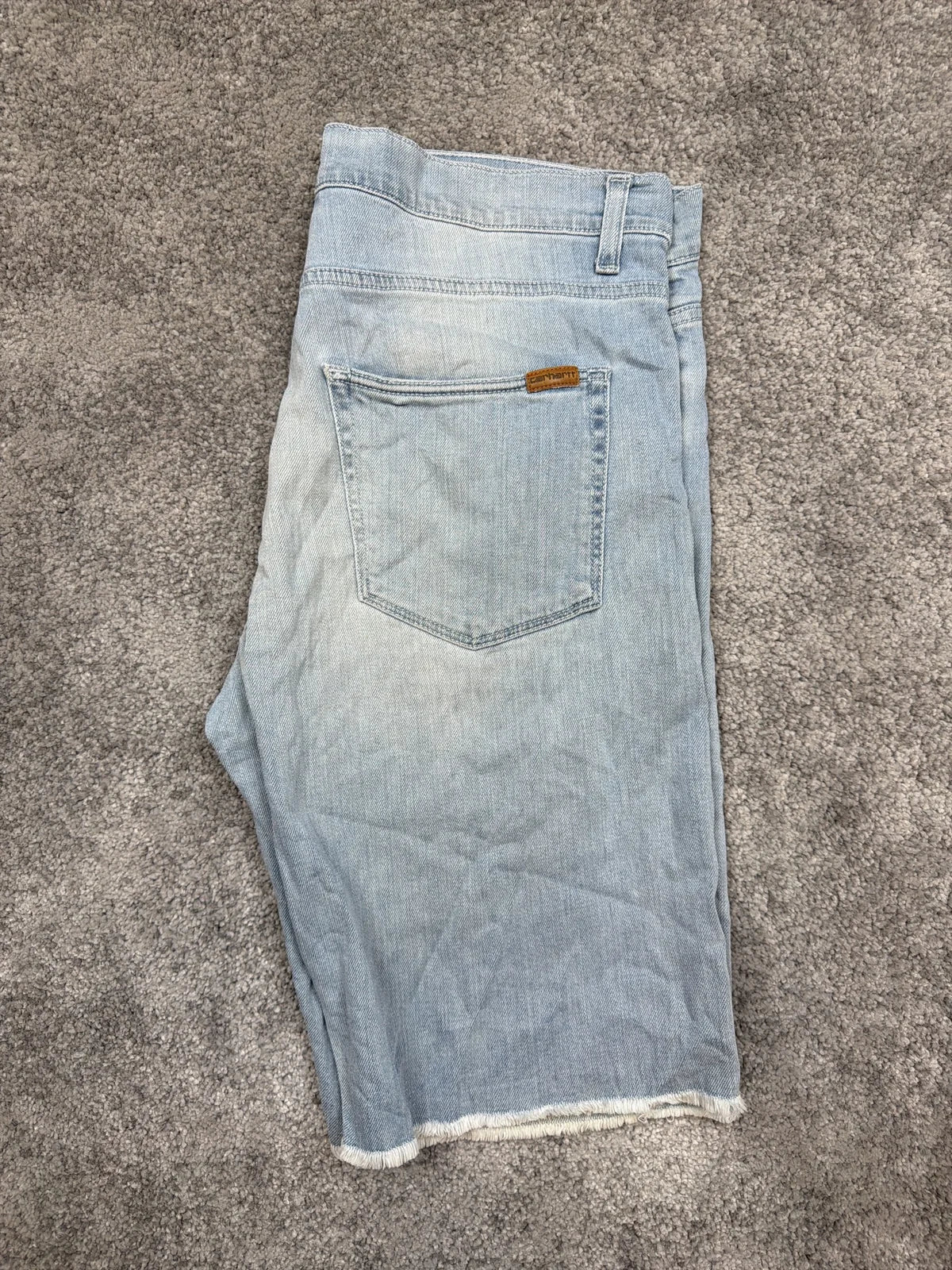 Carhartt Bermuda Shorts swell short in Denim Grigio con Tasche – photo 1