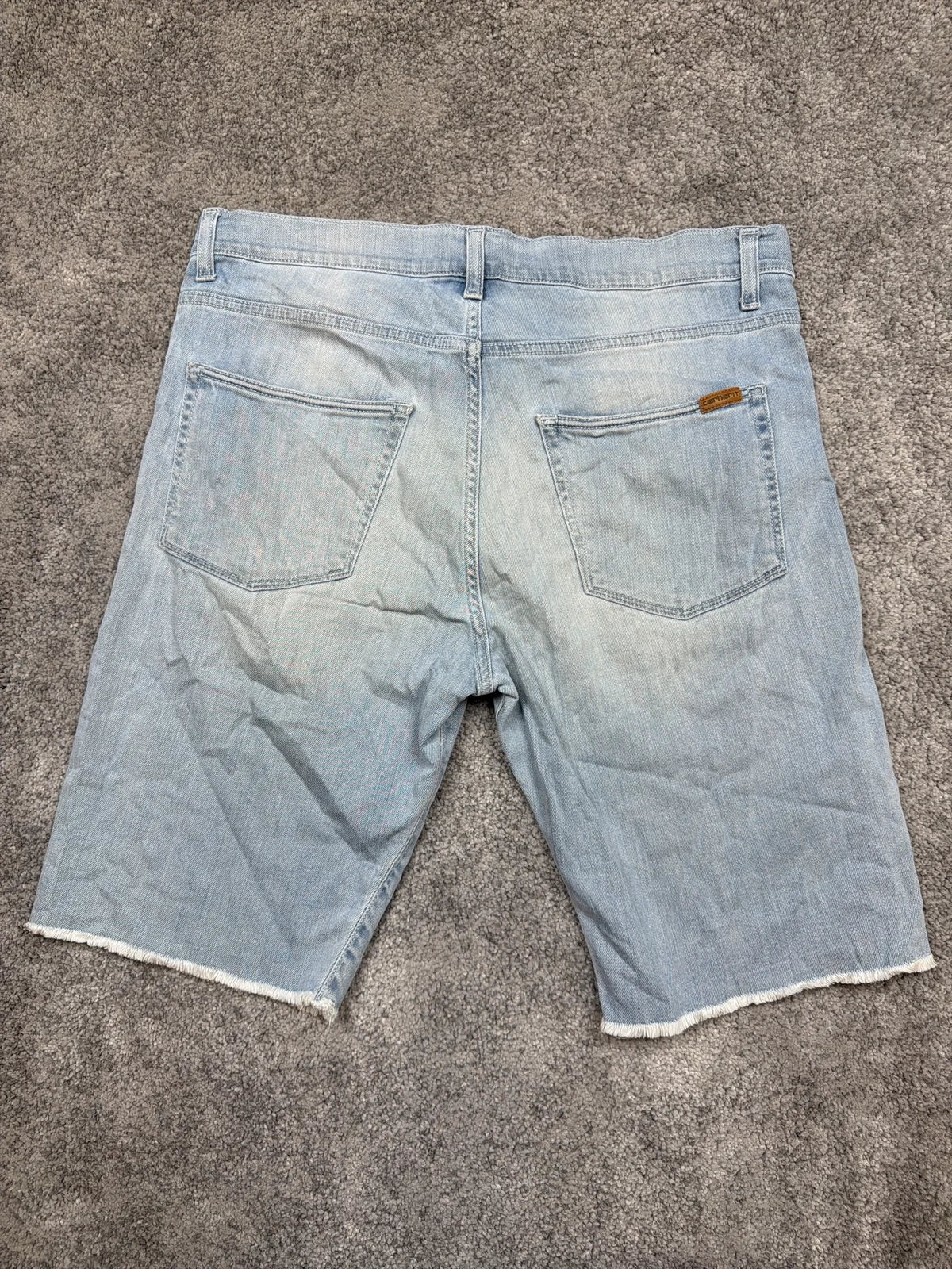 Carhartt Bermuda Shorts swell short in Denim Grigio con Tasche – photo 3
