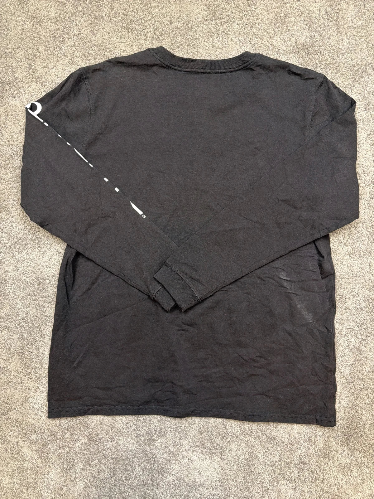 Carhartt Felpa Manica Lunga Loose Fit Grigia con Logo – photo 2