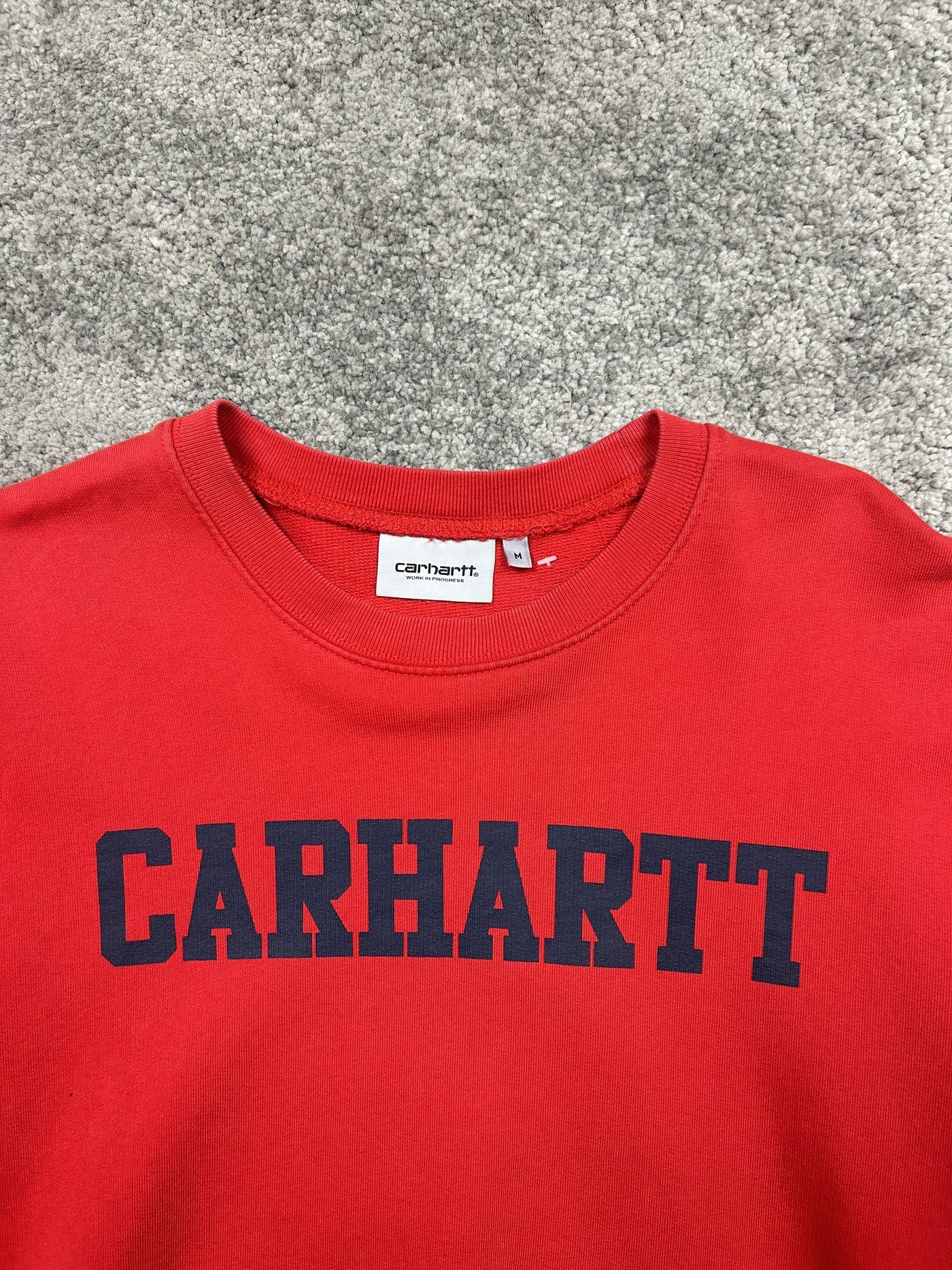Felpa Carhartt Rosso M