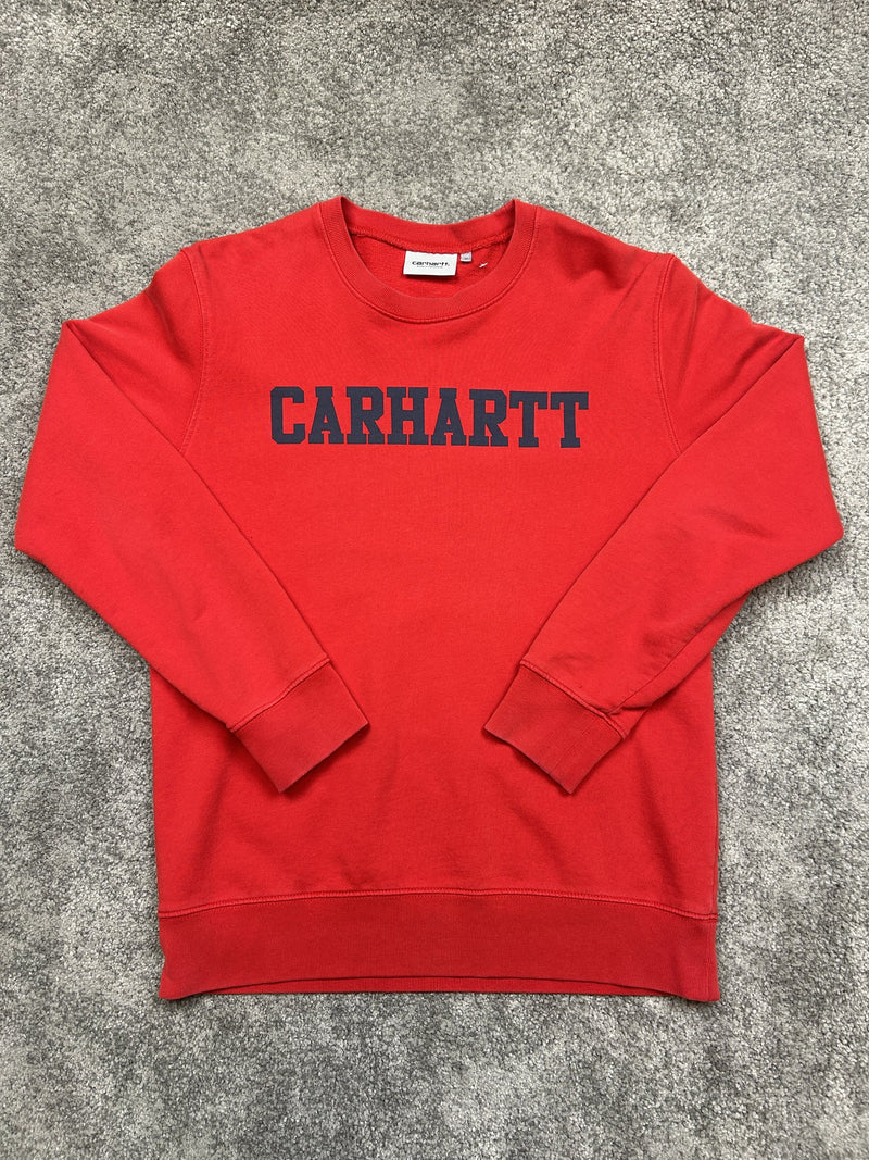 Felpa Carhartt Rosso M