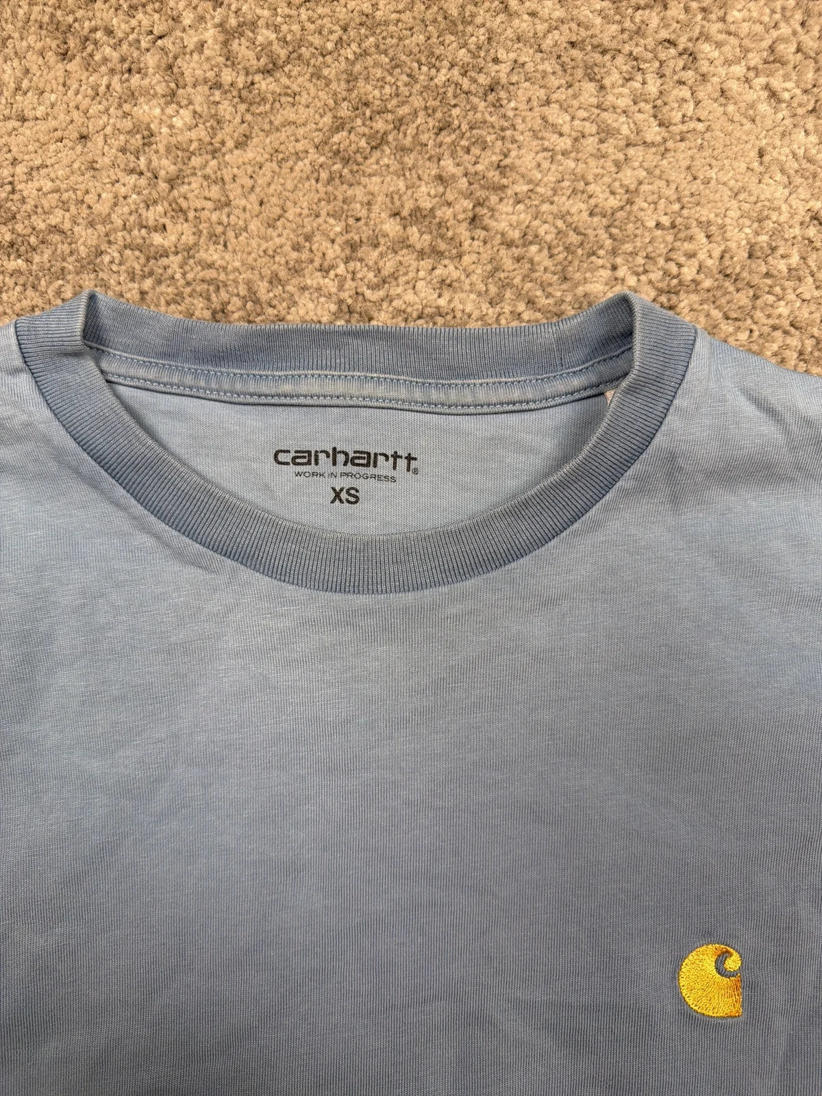 Carhartt Maglietta a maniche lunghe XS Grigia con Logo – photo 4