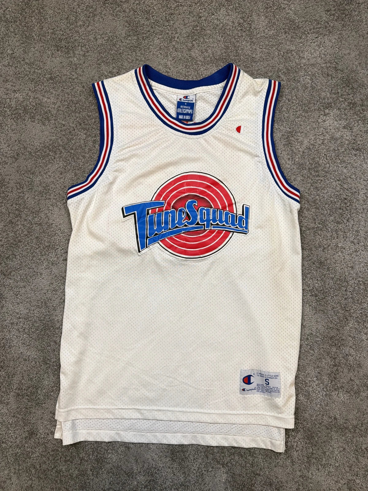Champion Maglietta Senza Maniche Jersey Squad 23 Jordan Blu Bianco – photo 1