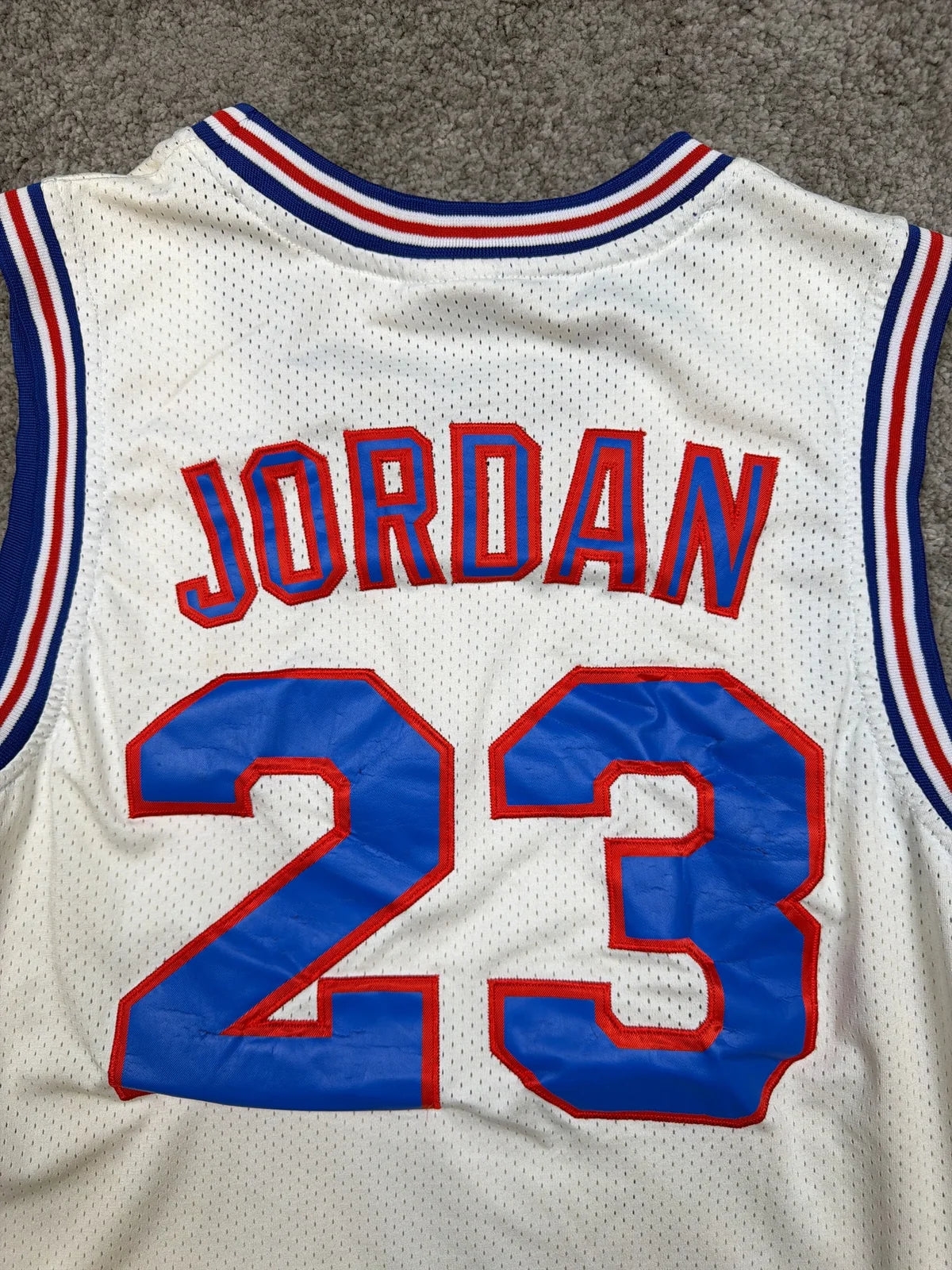 Champion Maglietta Senza Maniche Jersey Squad 23 Jordan Blu Bianco – photo 3