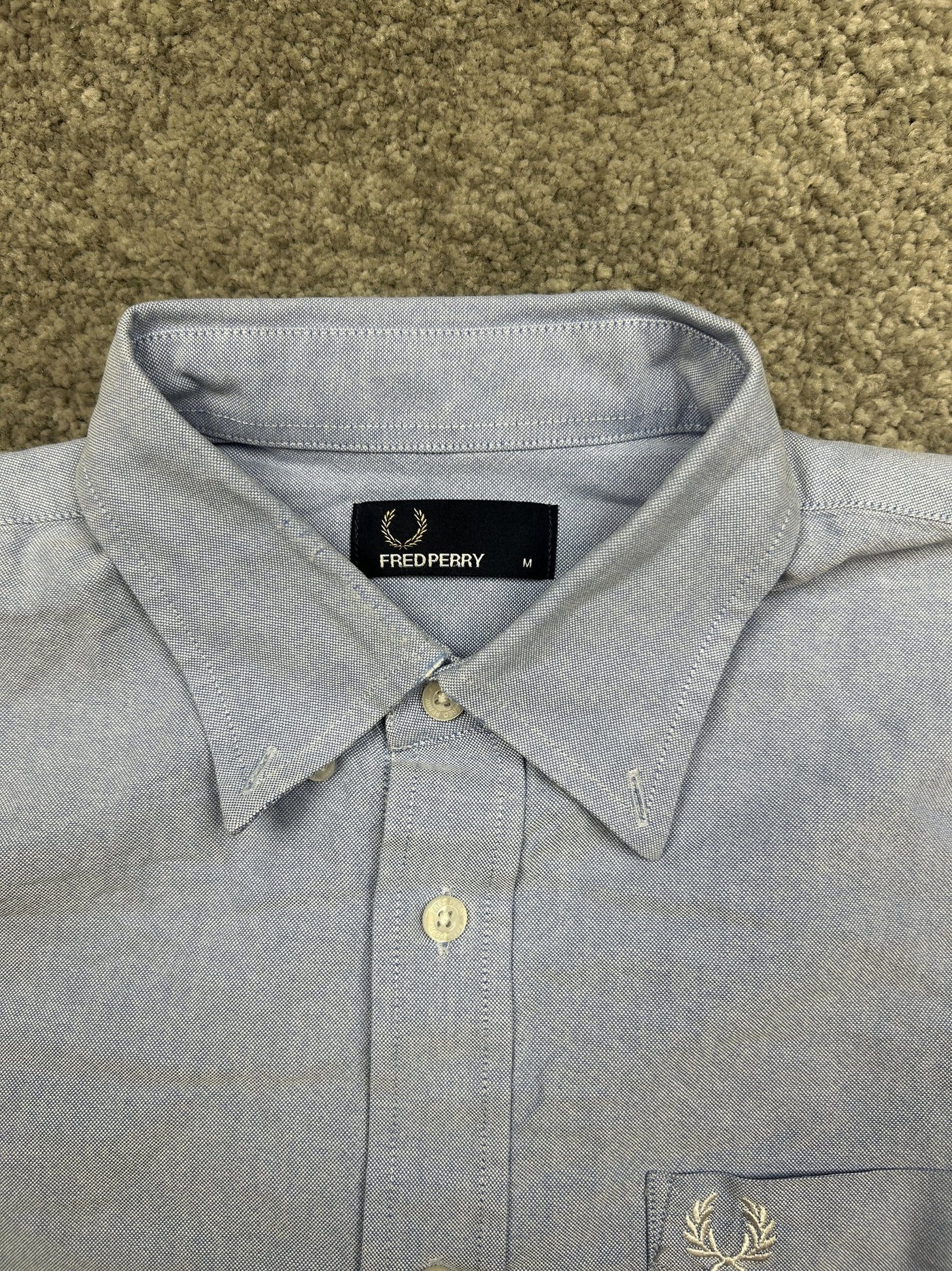 Camicia Fred Perry Azzurro M