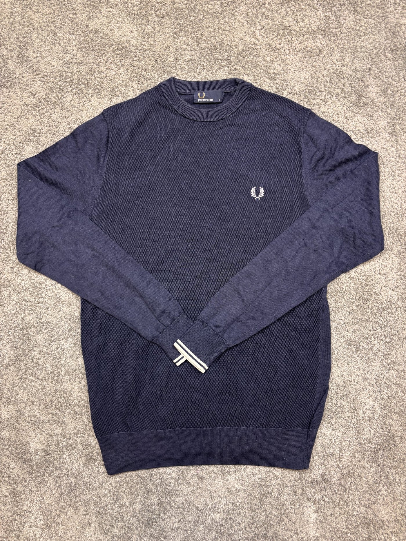 Maglione Fred Perry Blu S