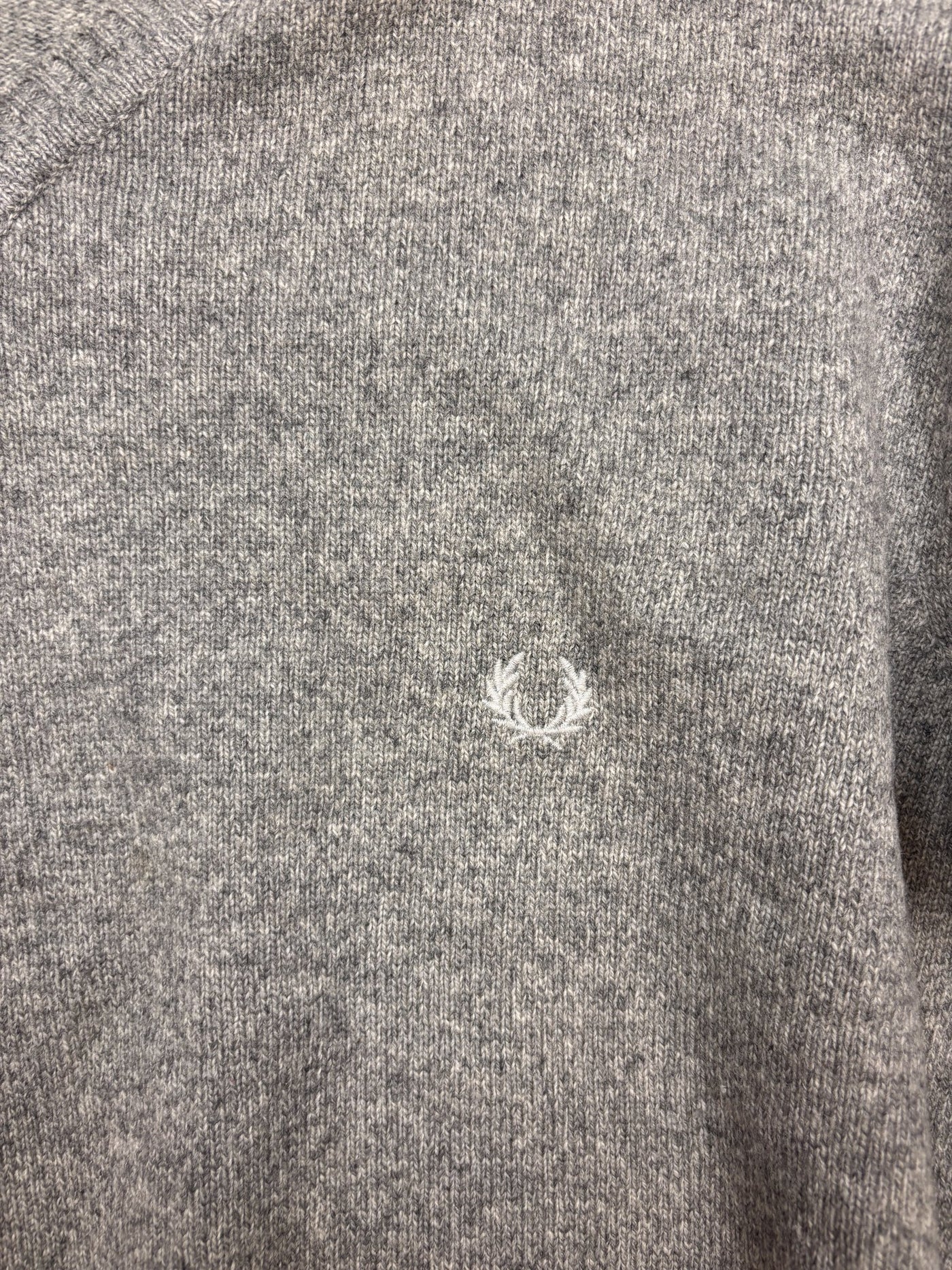 Maglione Fred Perry Grigio L