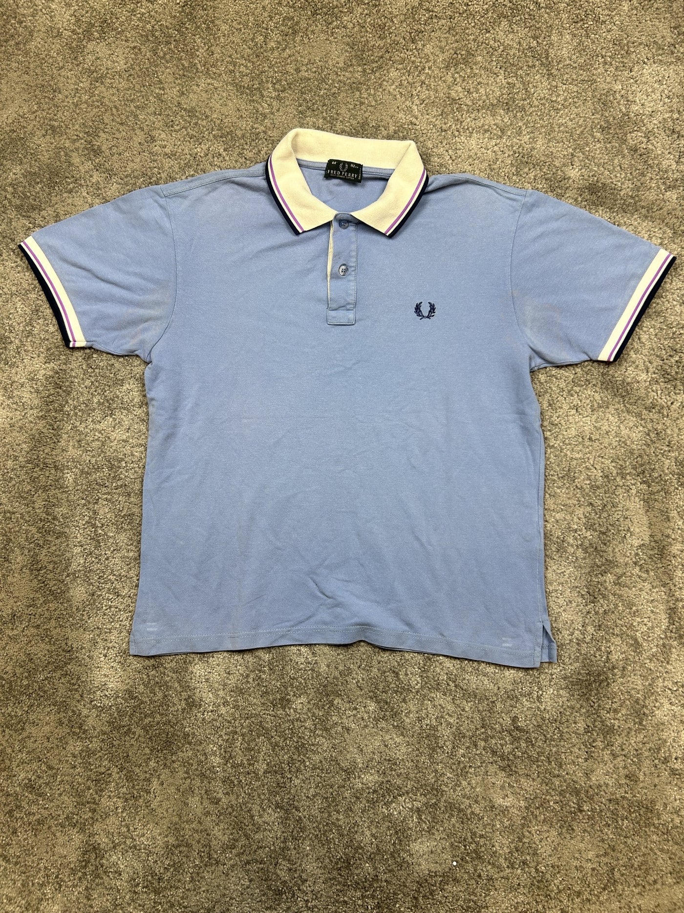 Polo Fred Perry Azzurro M
