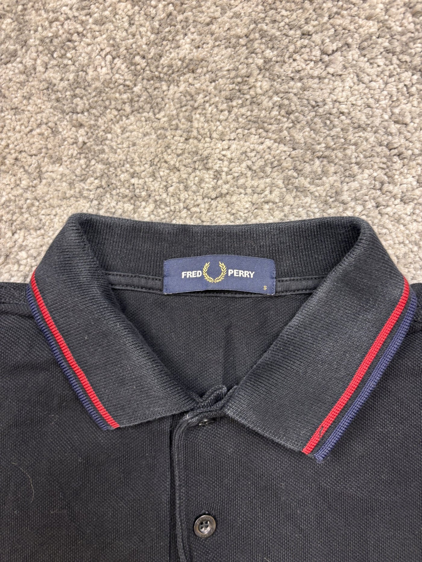 Polo Fred Perry Nero S