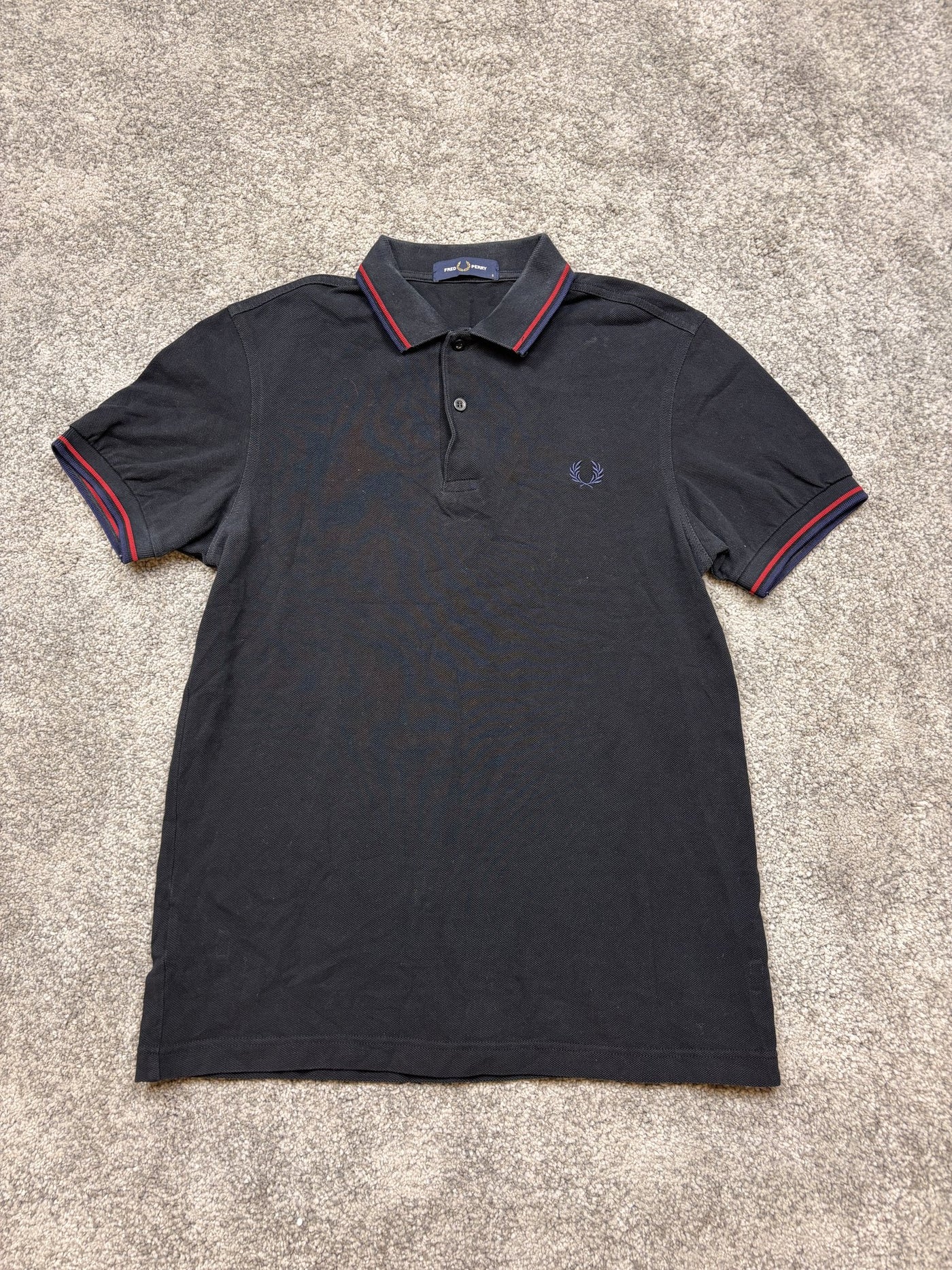 Polo Fred Perry Nero S