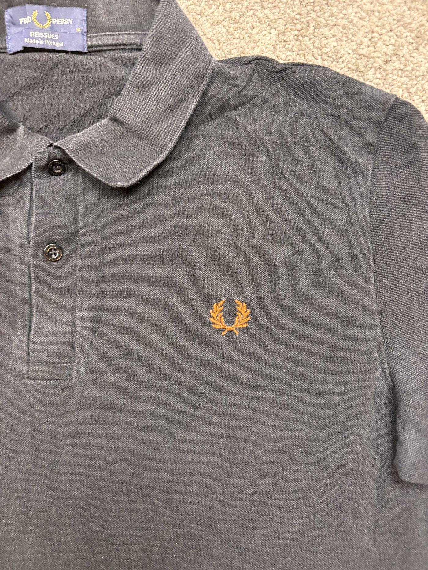 Polo Fred Perry Nero XL