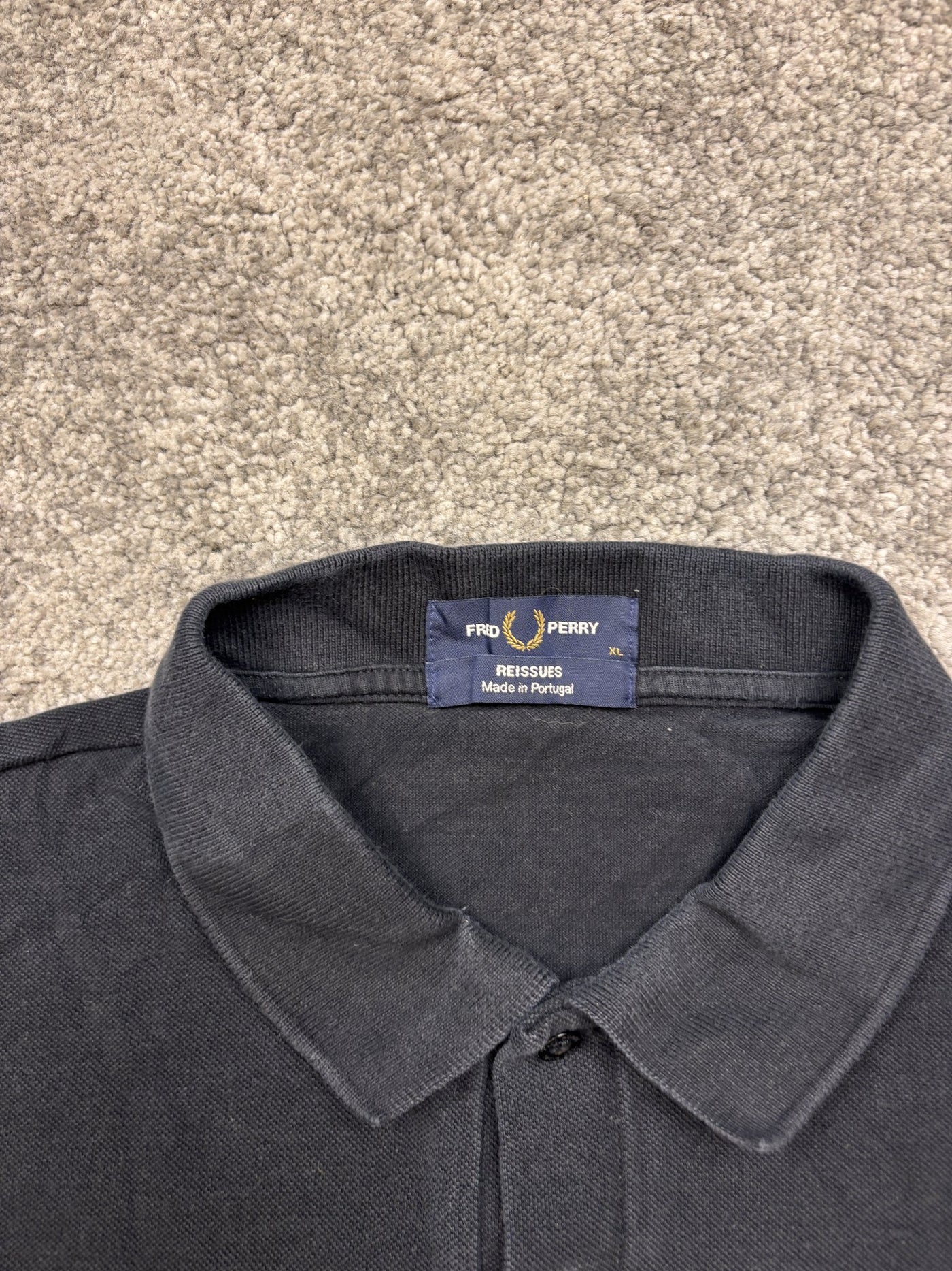 Polo Fred Perry Nero XL