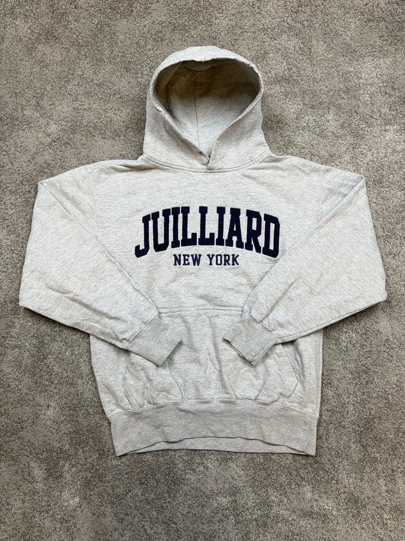 Jones New York Felpa con Cappuccio Grigia con Scritta Juilliard – photo 1