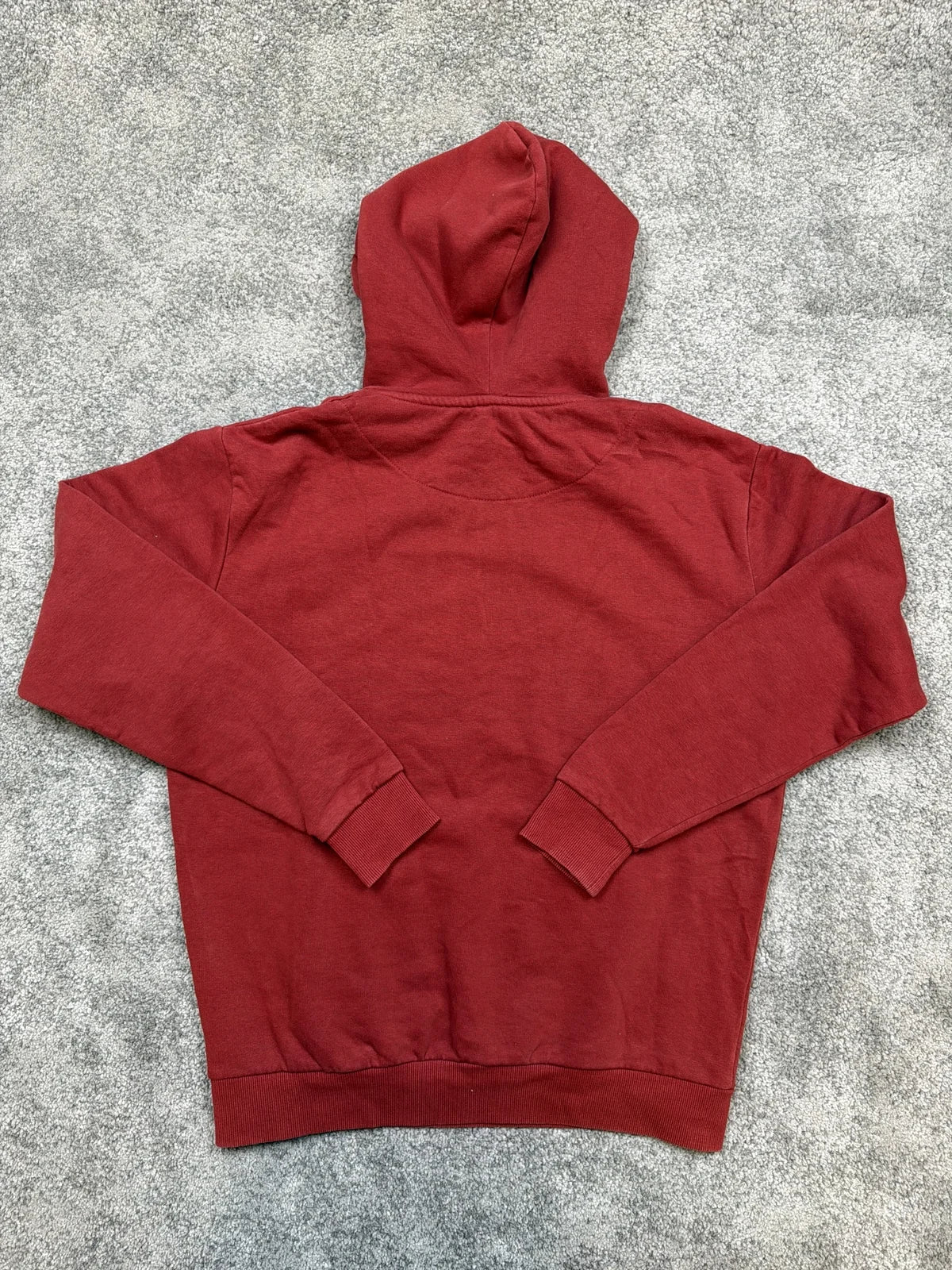 Karl Kani Felpa con cappuccio Rosso con tasca e logo ricamato – photo 2