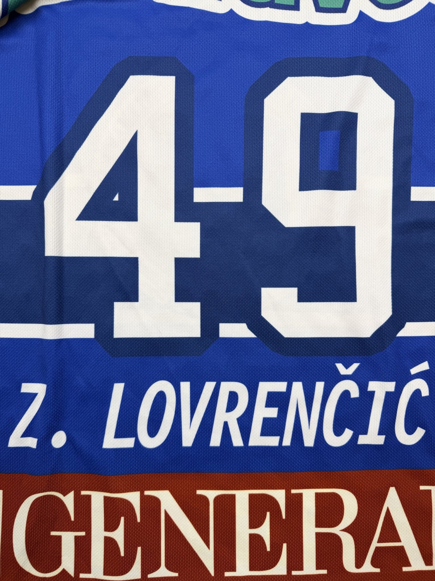 Maglia da hockey KHL Medveščak Zagreb Blu XL