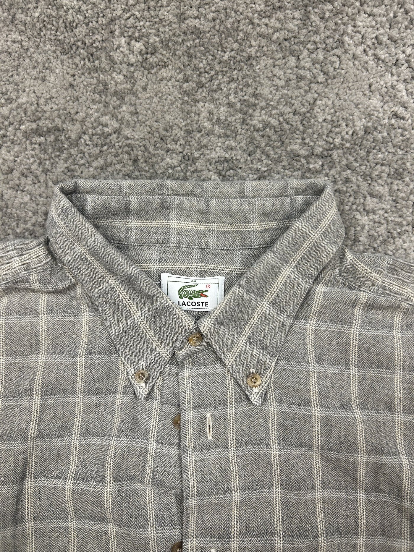 Camicia Lacoste Grigio XL