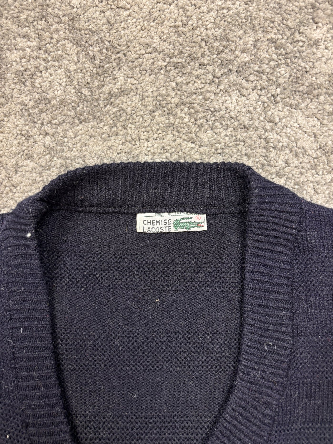 Cardigan Lacoste Blu L