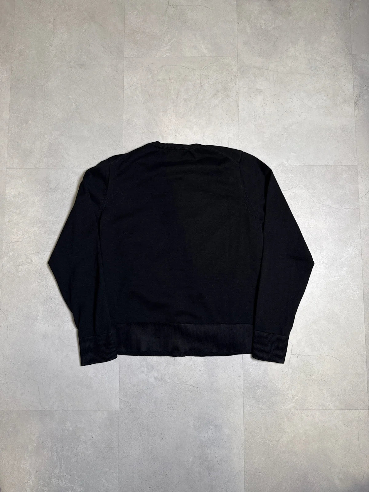 Lacoste Cardigan Grigio Lungo con Bottoni e Collo – photo 4