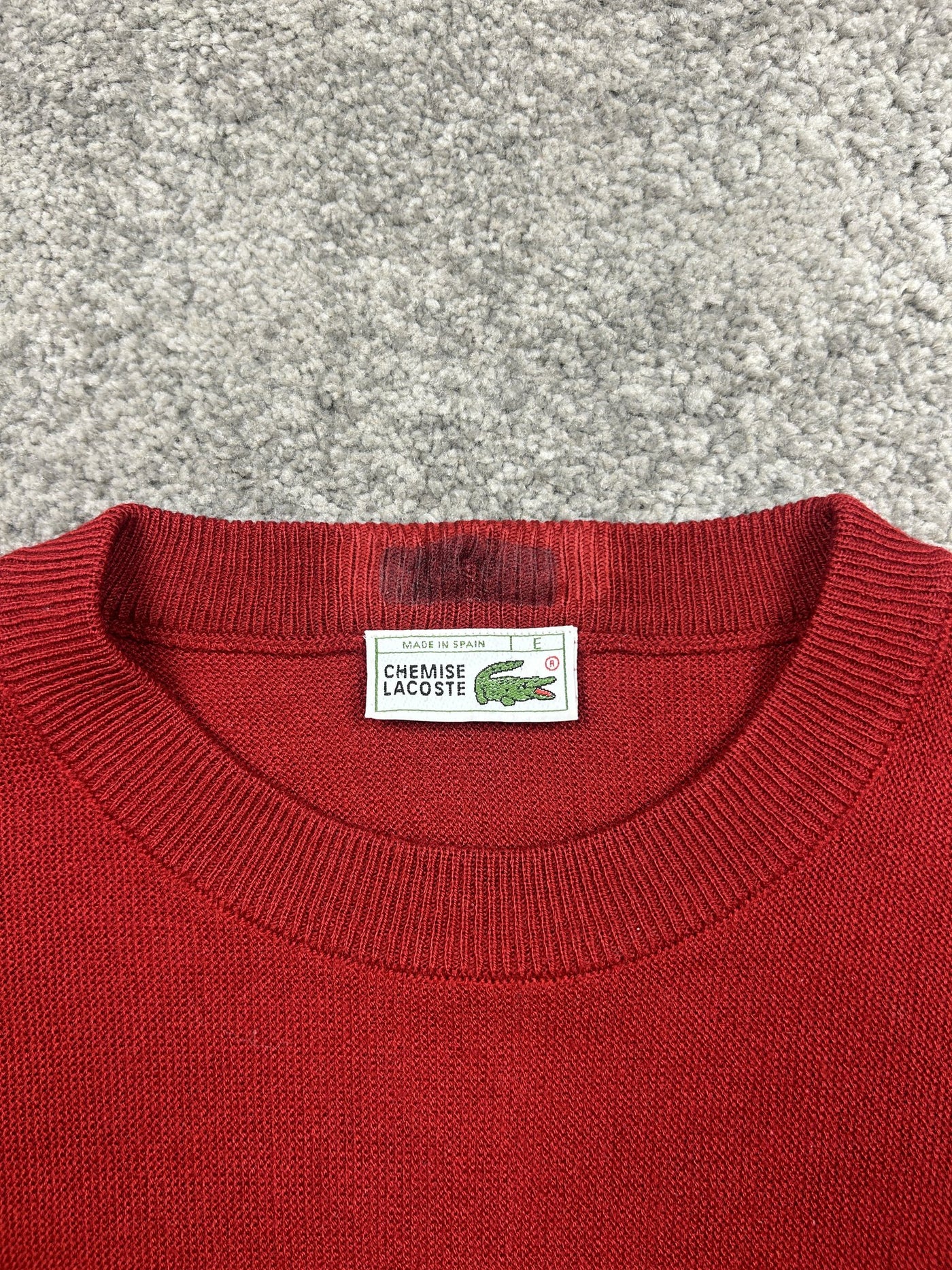 Maglione Lacoste Rosso XL