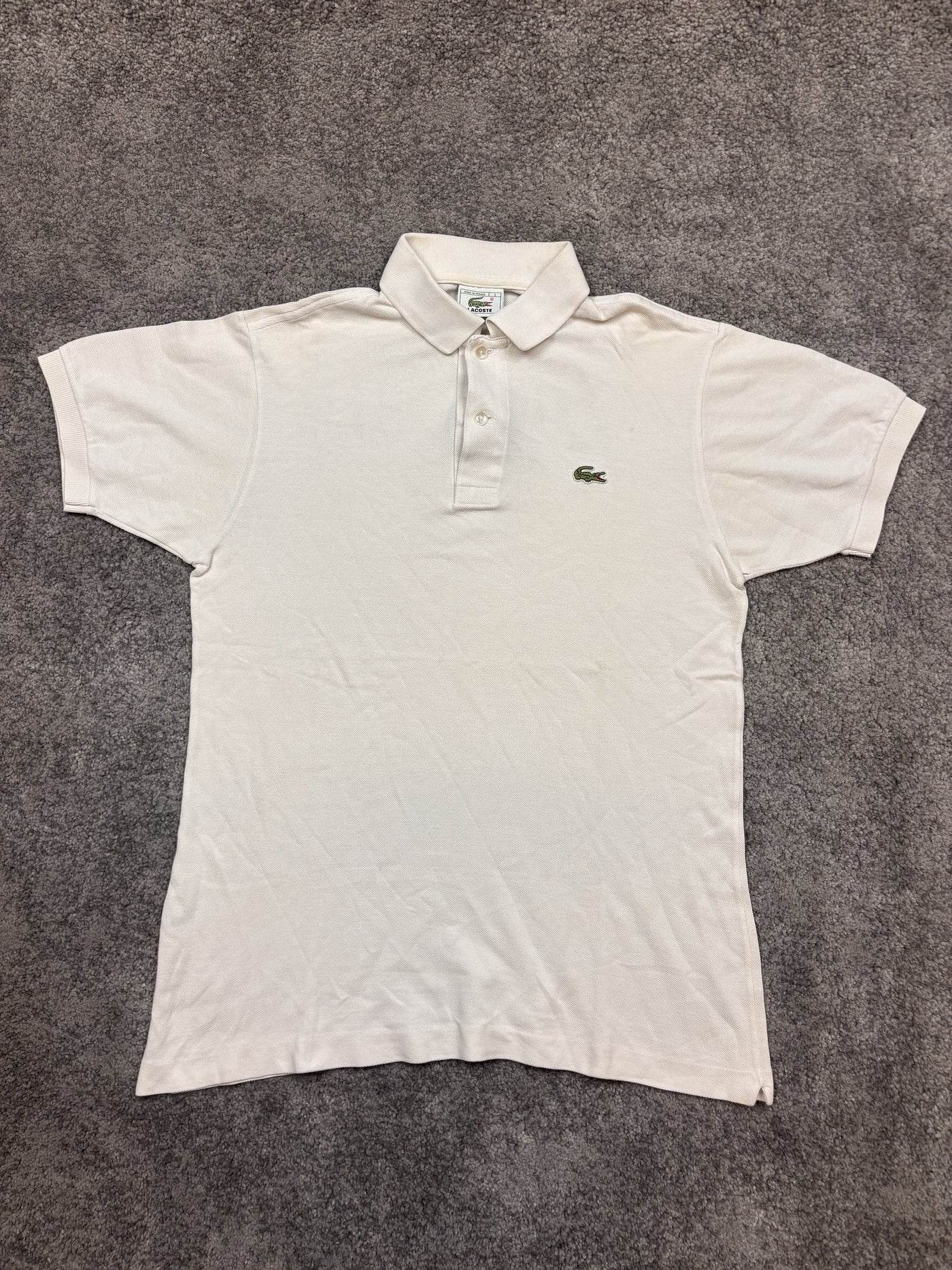 Polo Lacoste Bianco M