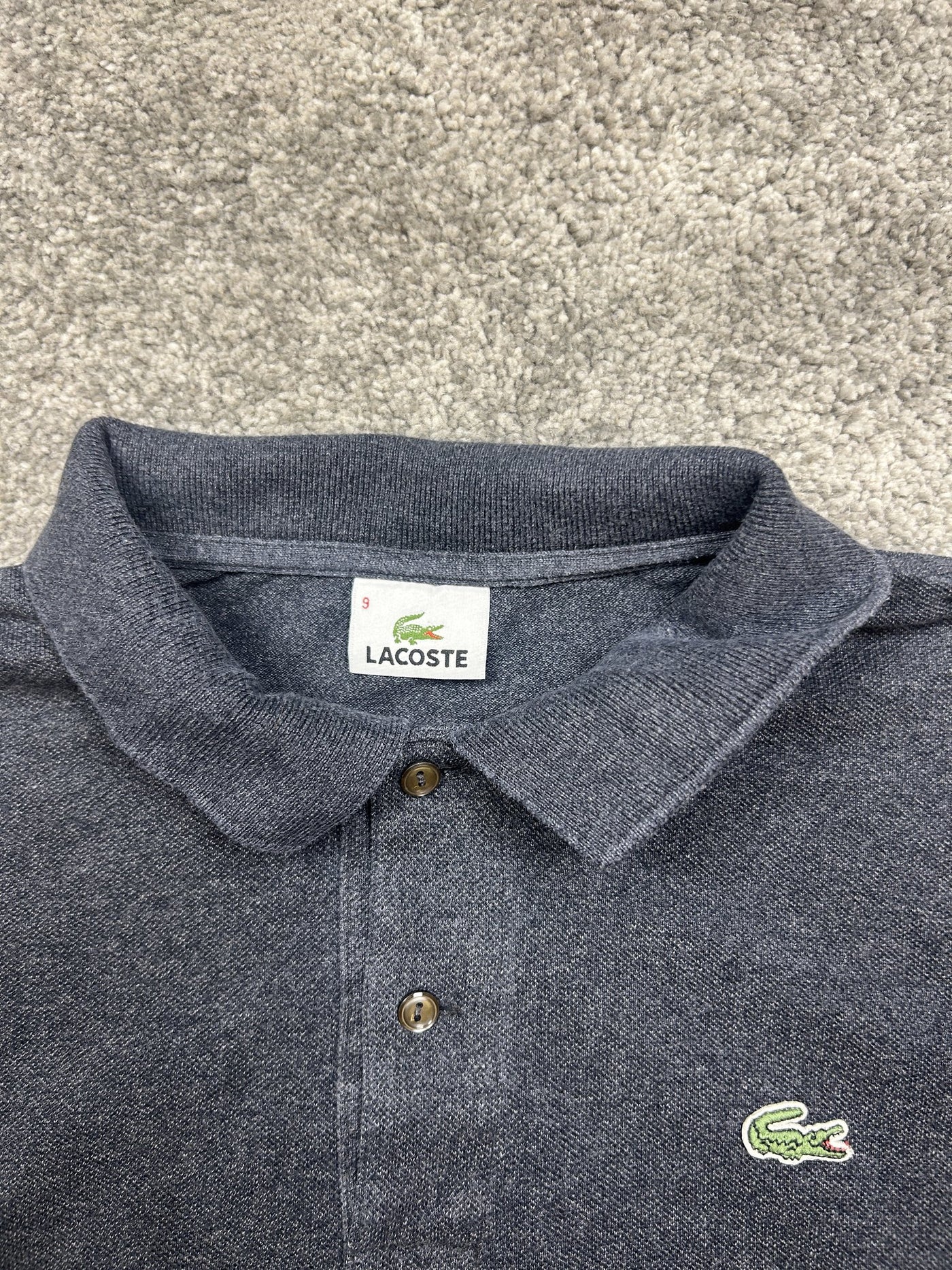 Polo Lacoste Grigio XL