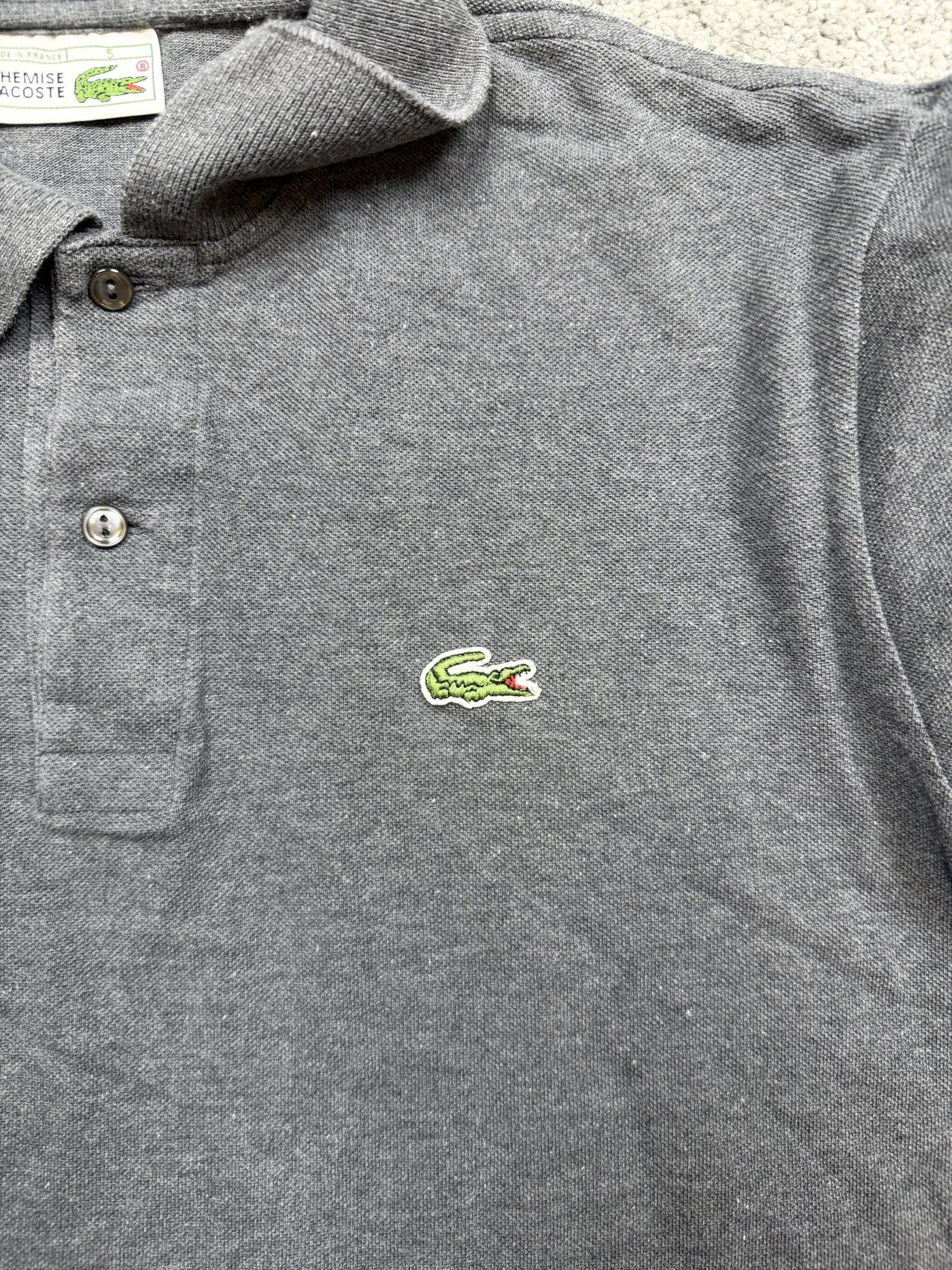Polo Lacoste Grigio L