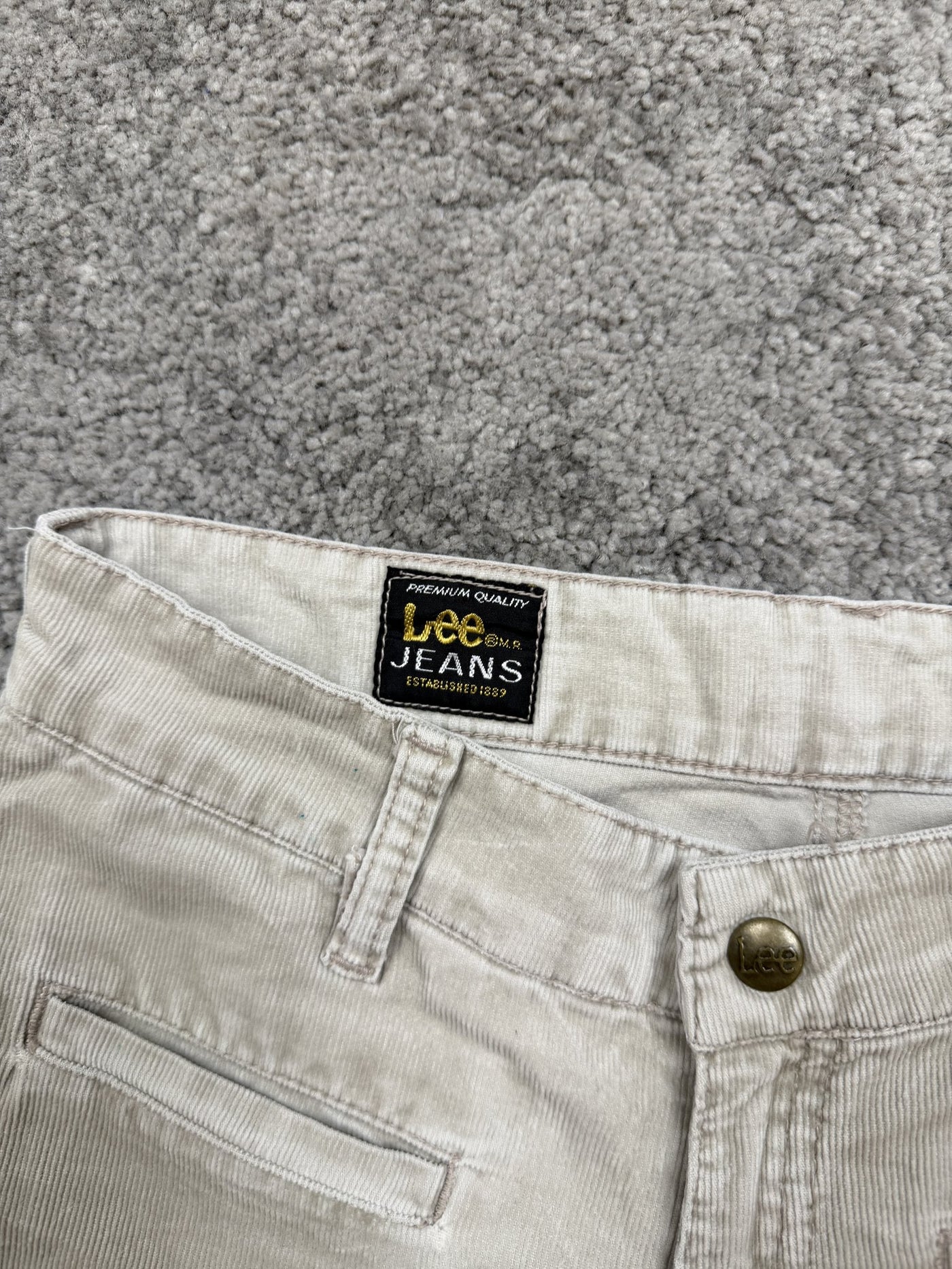 Pantaloni Lee Beige S