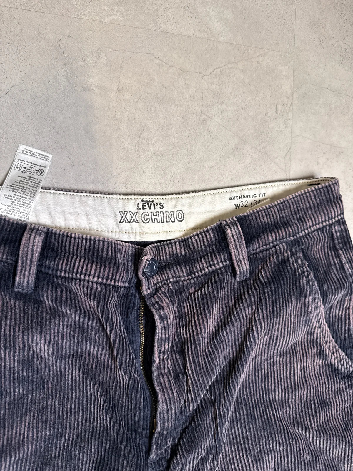 Levi's XX Chino Pantaloni Autentici Grigi – photo 3
