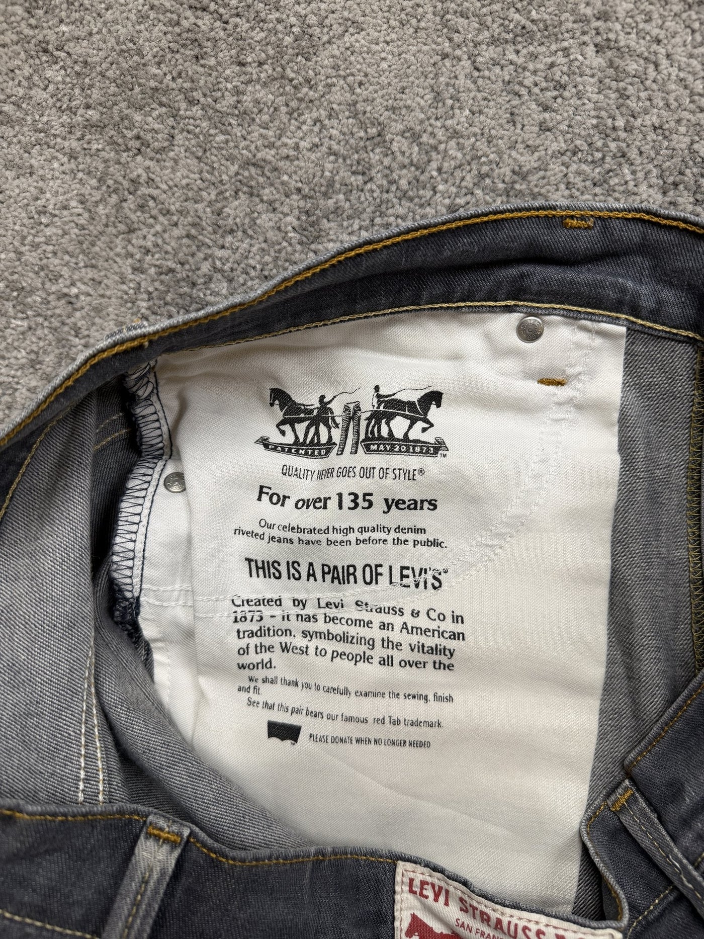 Jeans Levi Strauss & Co. Blu L