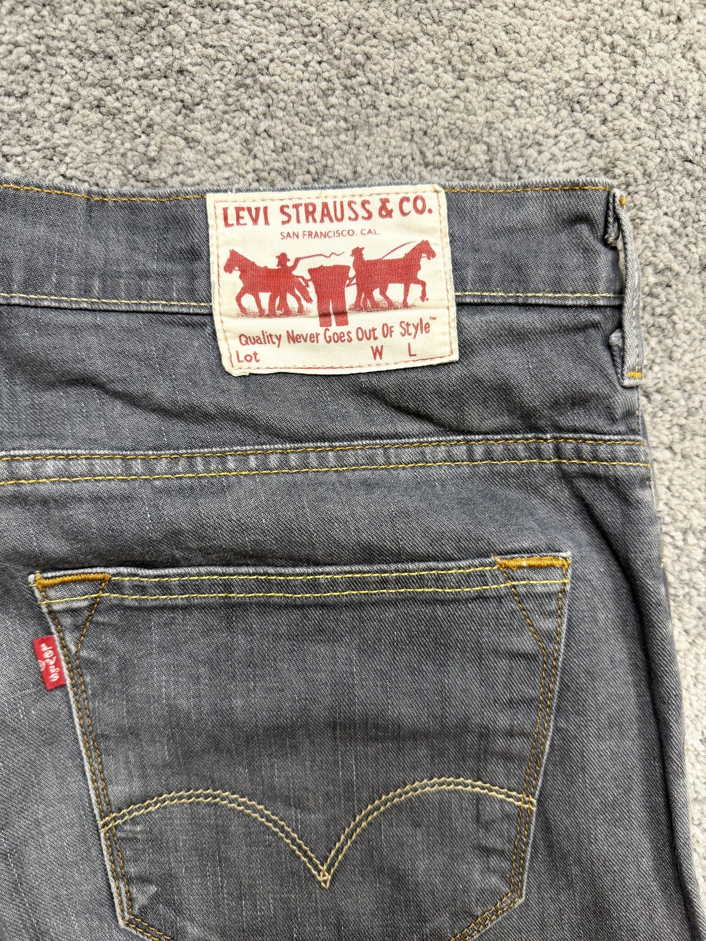 Jeans Levi Strauss & Co. Blu L