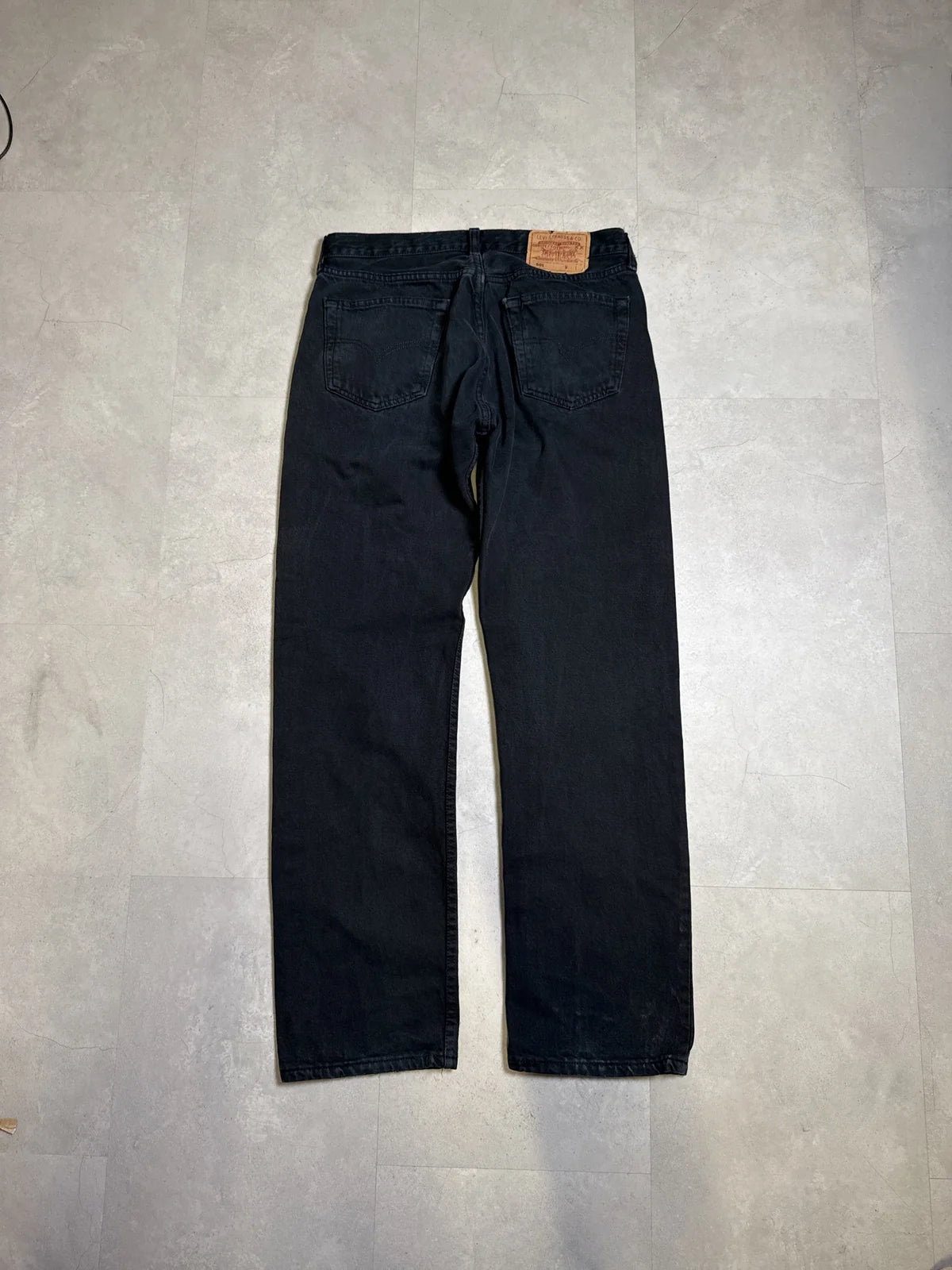 Levi Strauss & Co. Jeans 501 Original Riveted Neri in Denim – photo 3