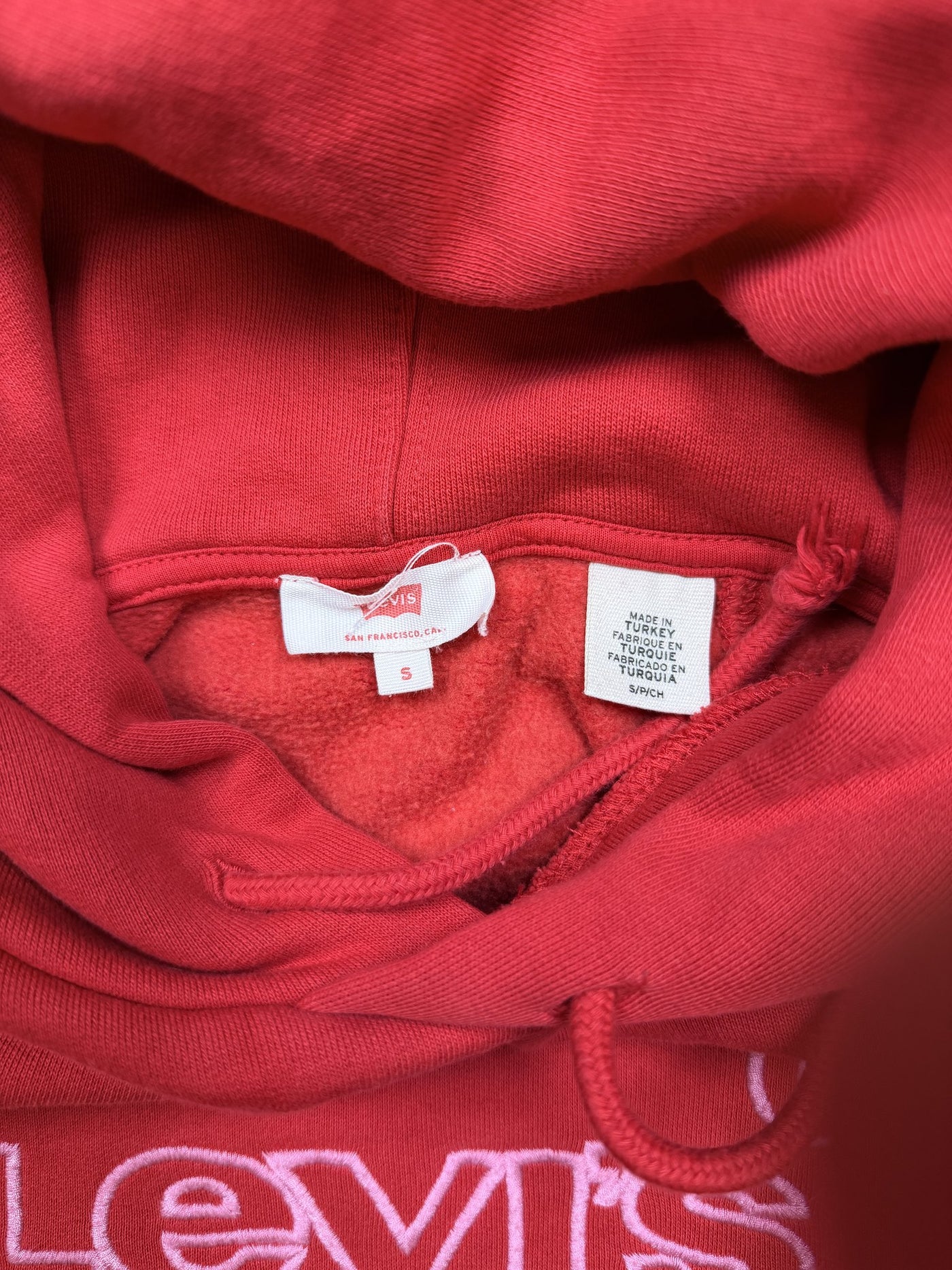 Felpa Levi's Rosso S