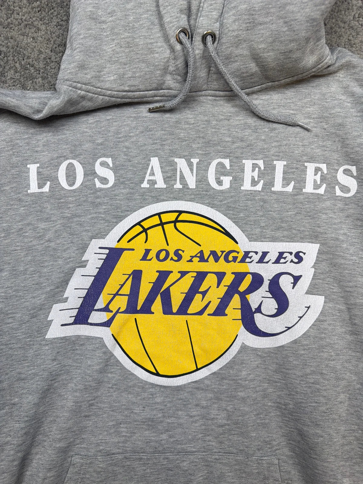 NBA Felpa con cappuccio Los Angeles Lakers 23 James Grigia – photo 4