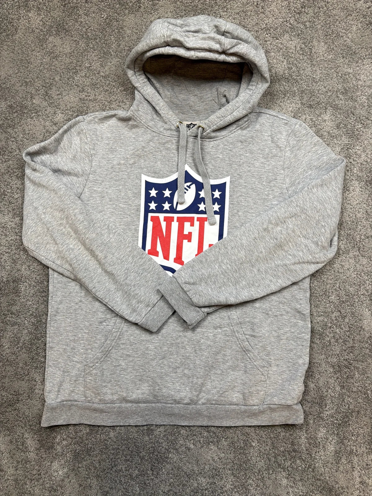 NFL Felpa con cappuccio Grigia con Logo – photo 1